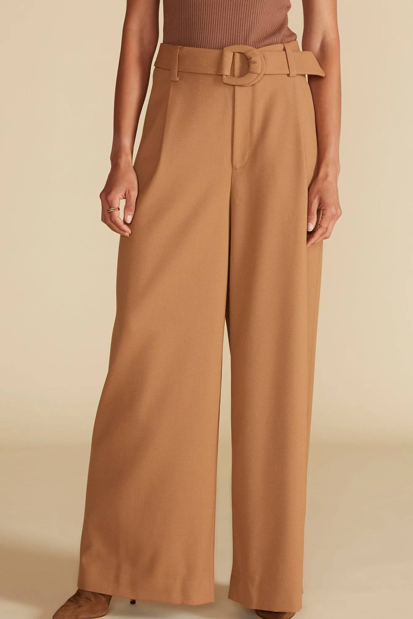 Amour Vert Victoire Wide Leg Pants- Pants|Clearance