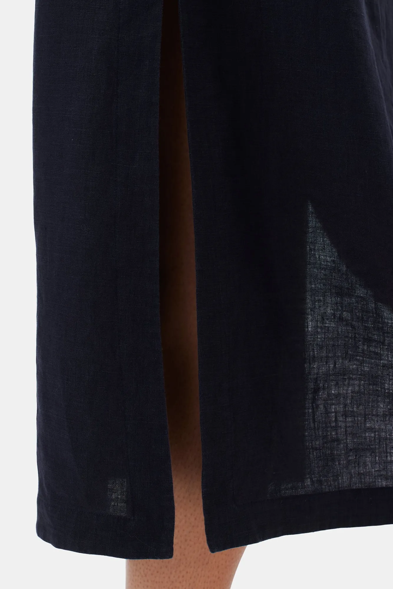 Amour Vert Lilly Pilly Kai Organic Linen Slip Dress- Dresses|Clearance