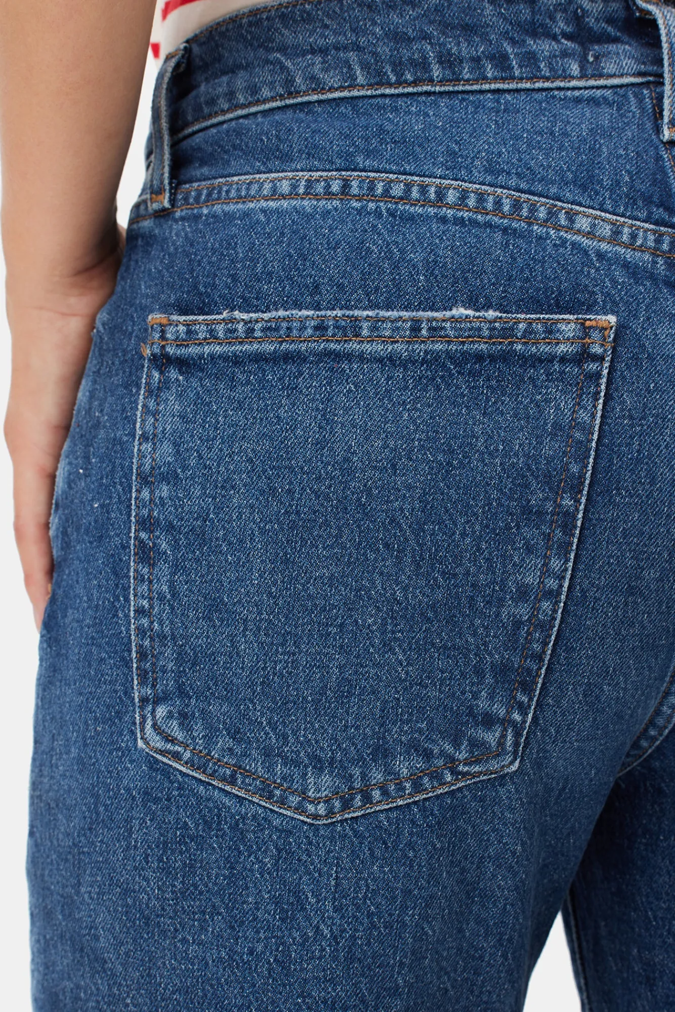 Amour Vert AGOLDE Harper Wide Straight Jean- Pants|Denim