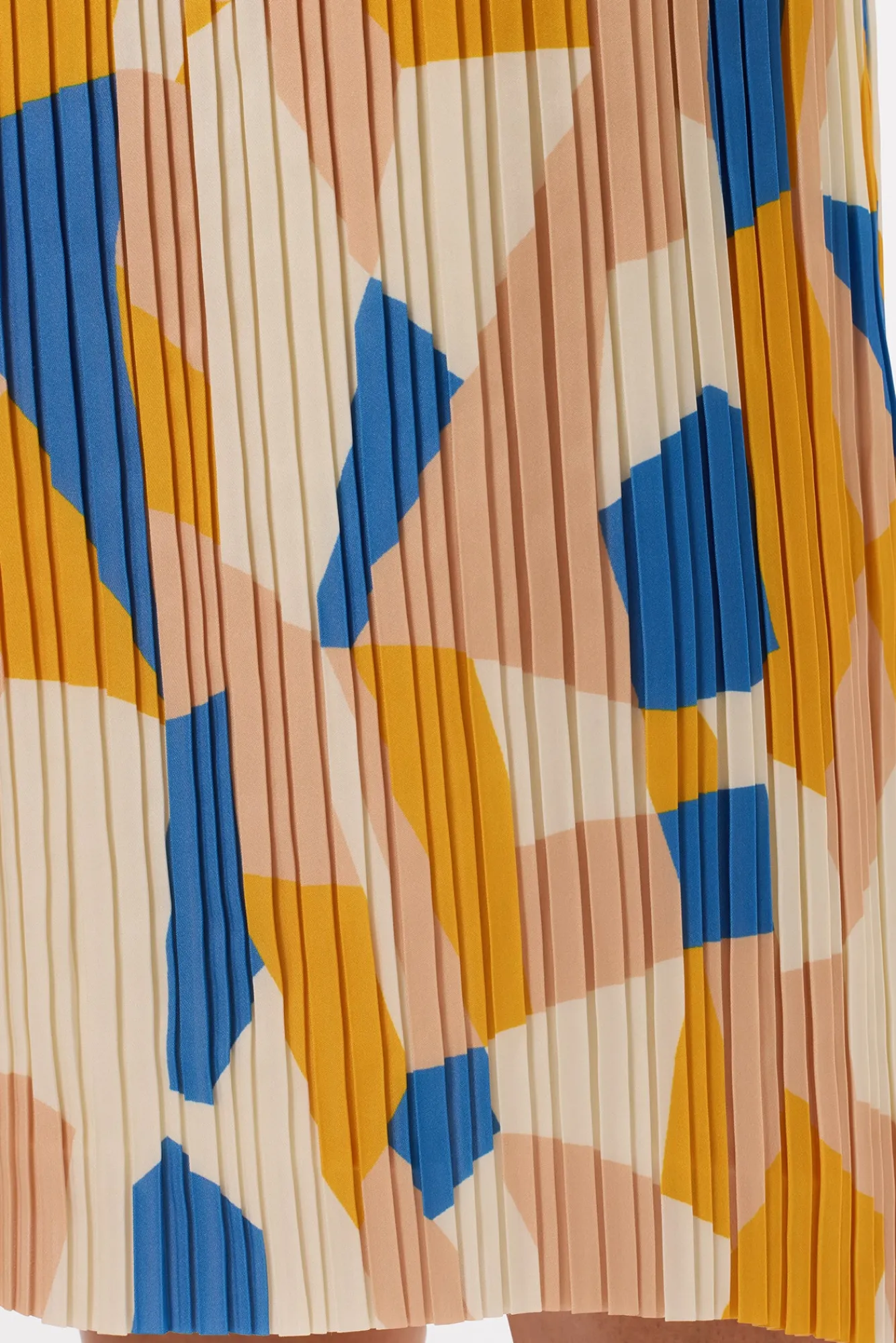 Amour Vert Blaze Pleated Recycled Sateen Skirt- Skirts|Clearance