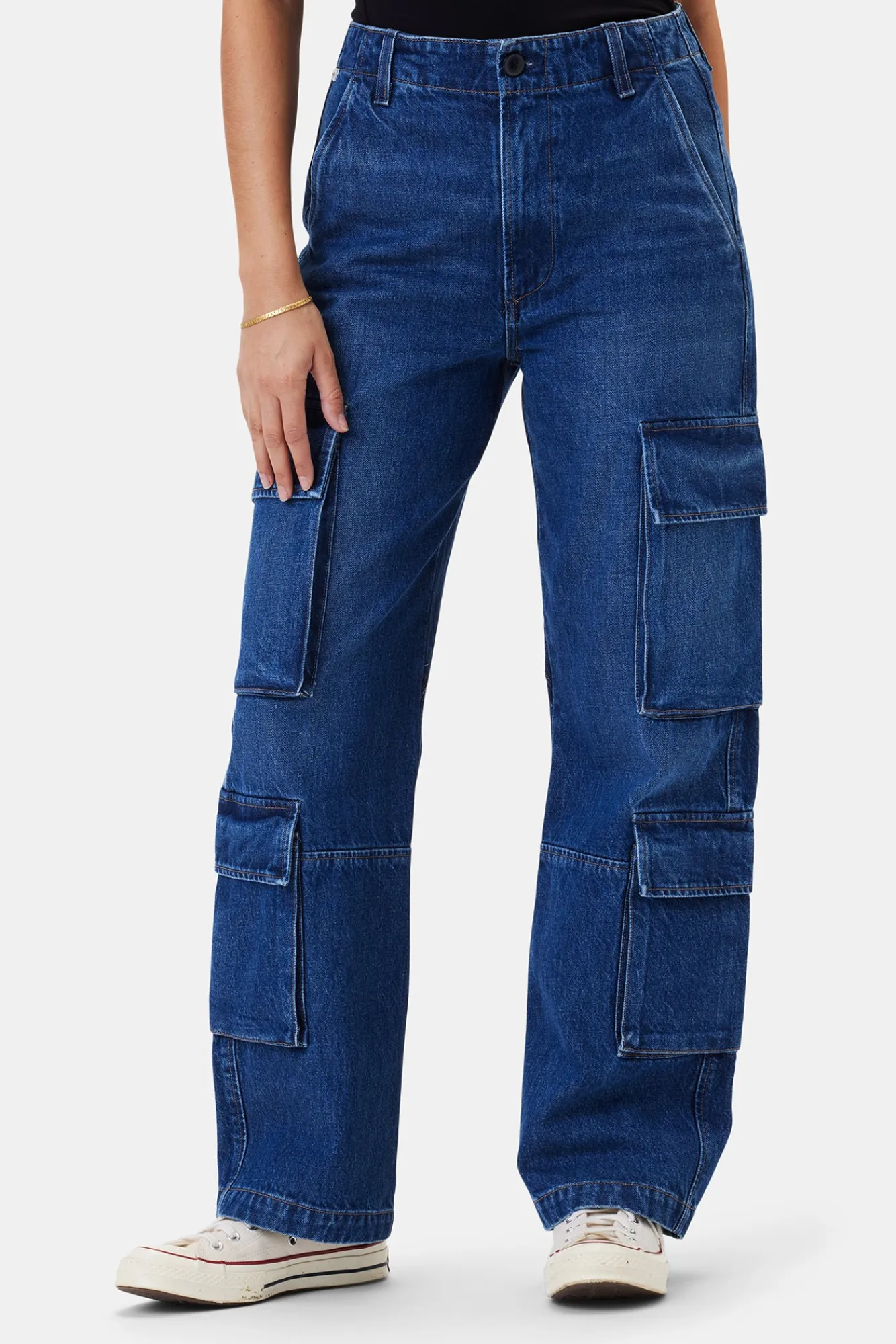 Amour Vert Citizens of Humanity Delena Cargo Pant- Denim|Pants