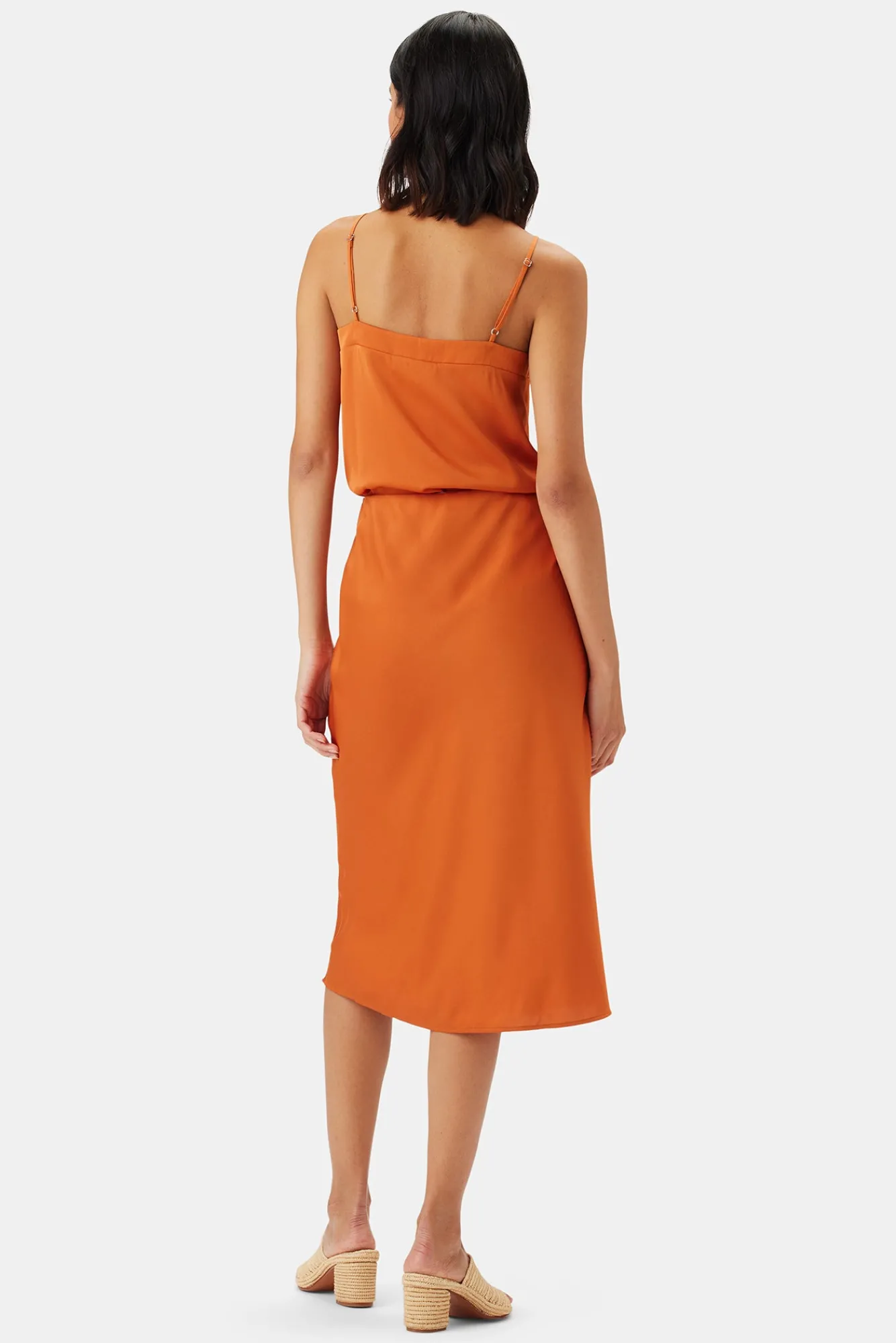 Amour Vert Eve Stretch Silk Skirt- Skirts|Clearance