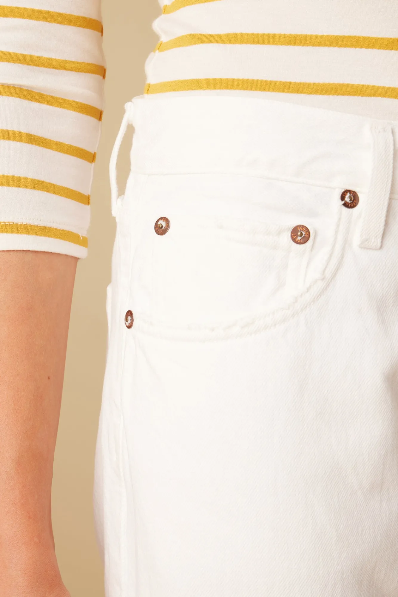 Amour Vert AGOLDE Parker Straight Crop Jean- Denim|Pants