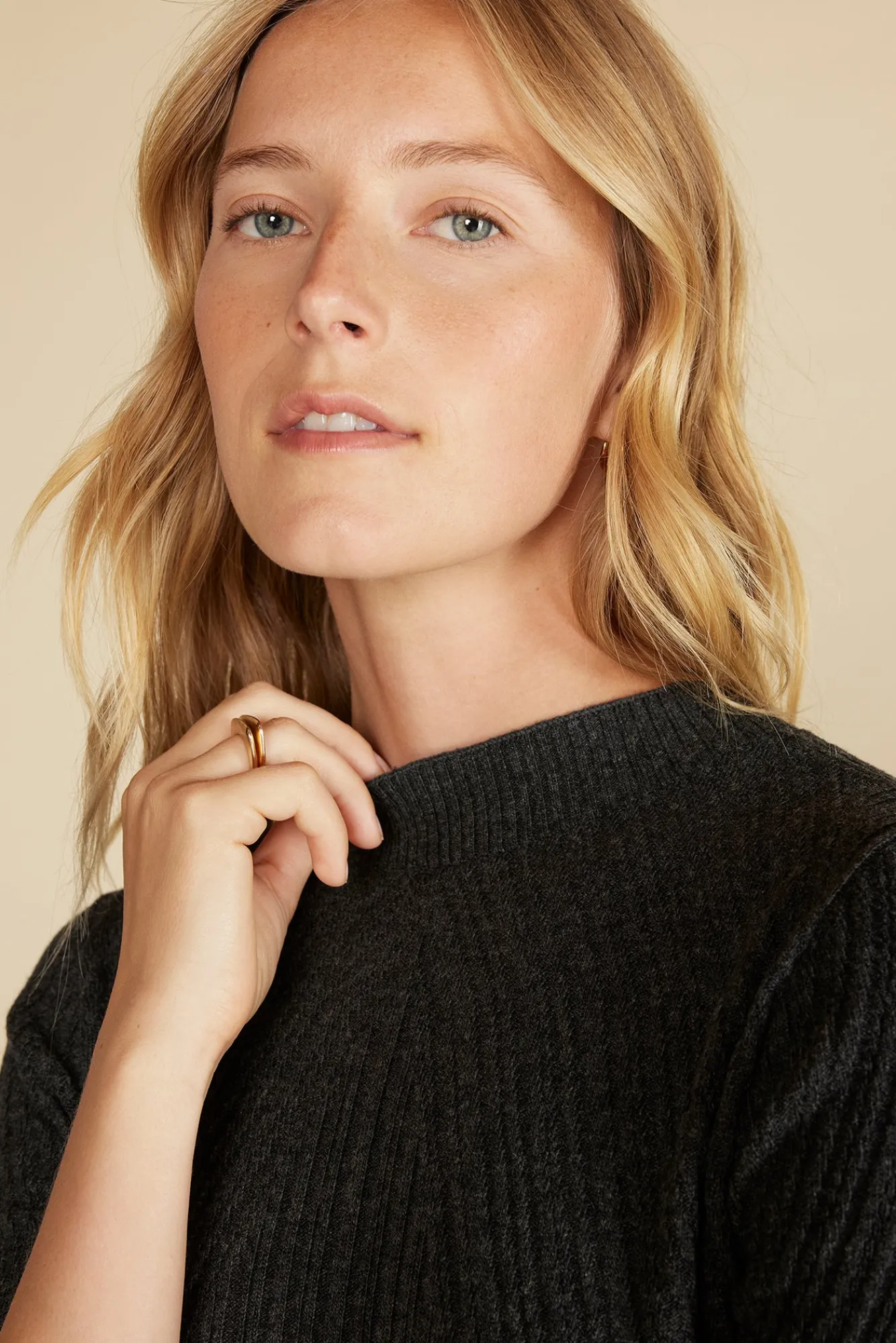 Amour Vert Sidony Mini Sweater Dress- Dresses|Clearance