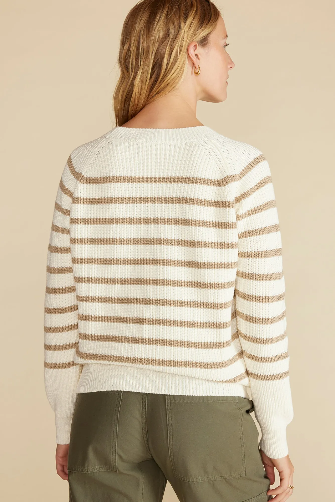 Amour Vert Layla Organic Cotton Sweater- Sweaters & Cardigans|Clearance