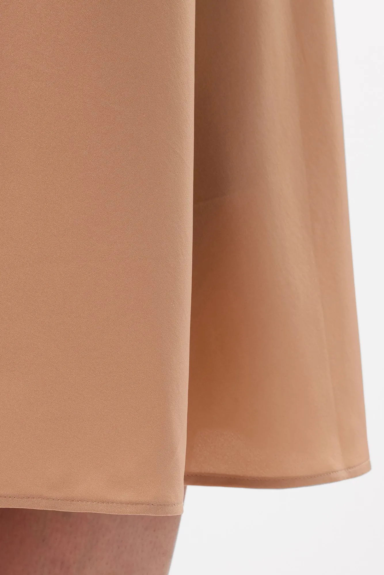 Amour Vert Eve Stretch Silk Skirt- Skirts|Clearance