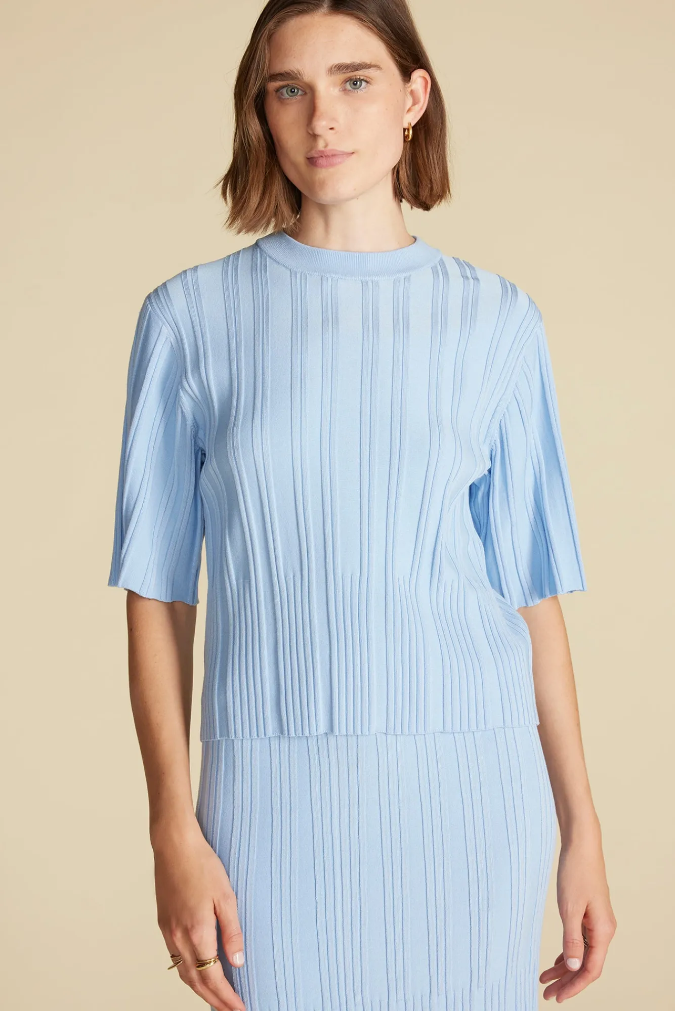 Amour Vert Mirabelle Novelty Top- Tops|Clearance