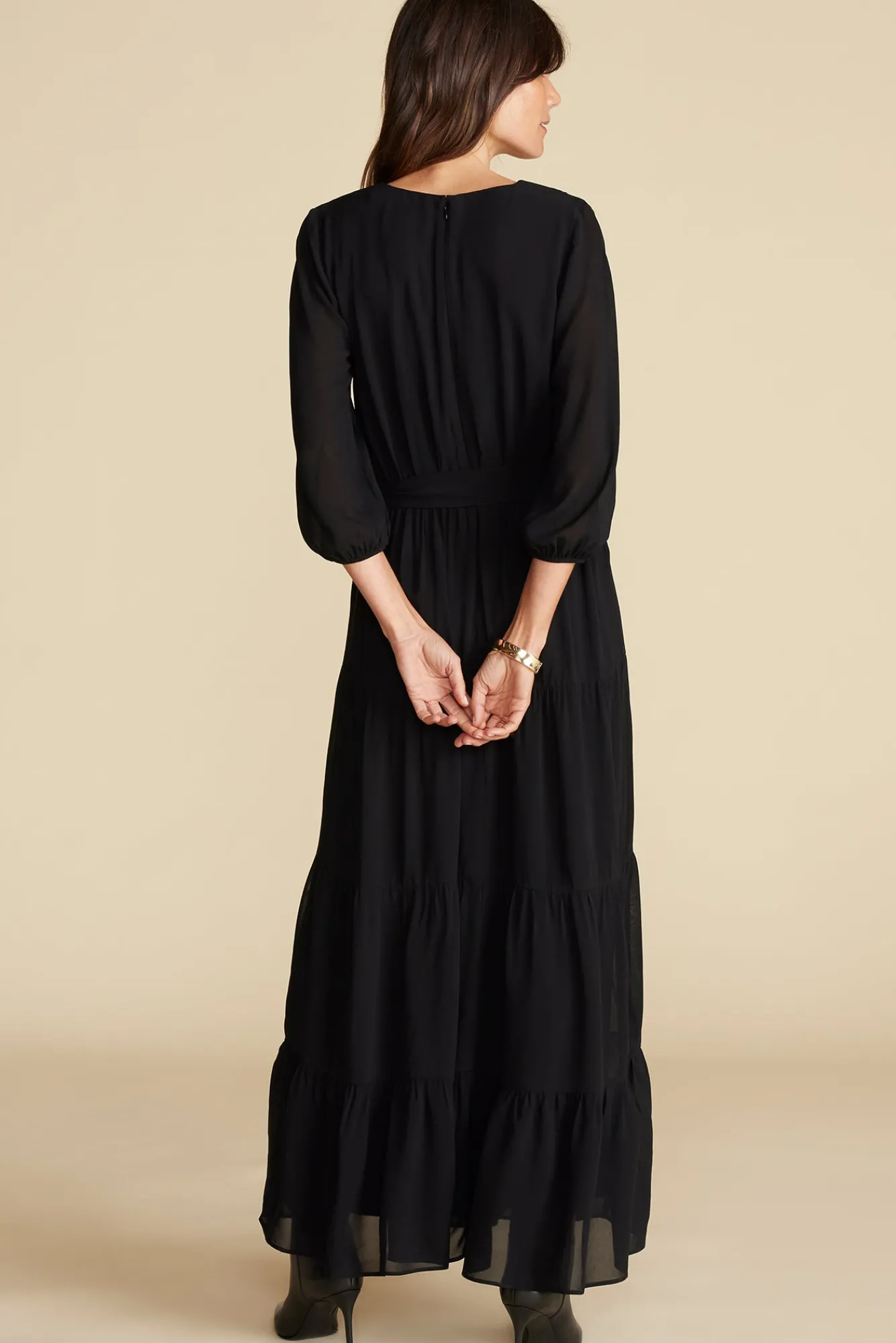 Amour Vert Marceau Viscose Maxi Dress- Dresses