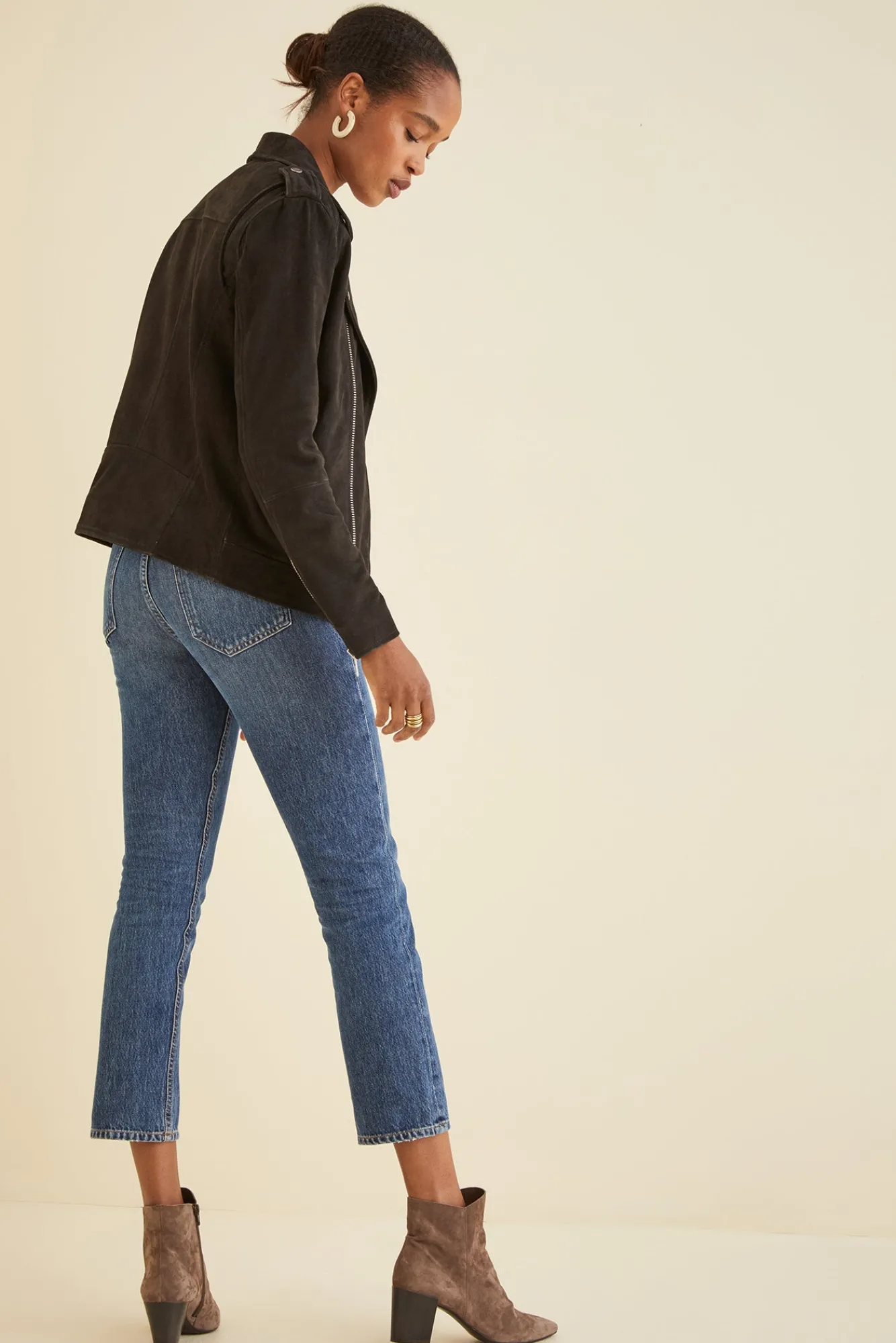 Amour Vert Deadwood River Suede Jacket- Clearance