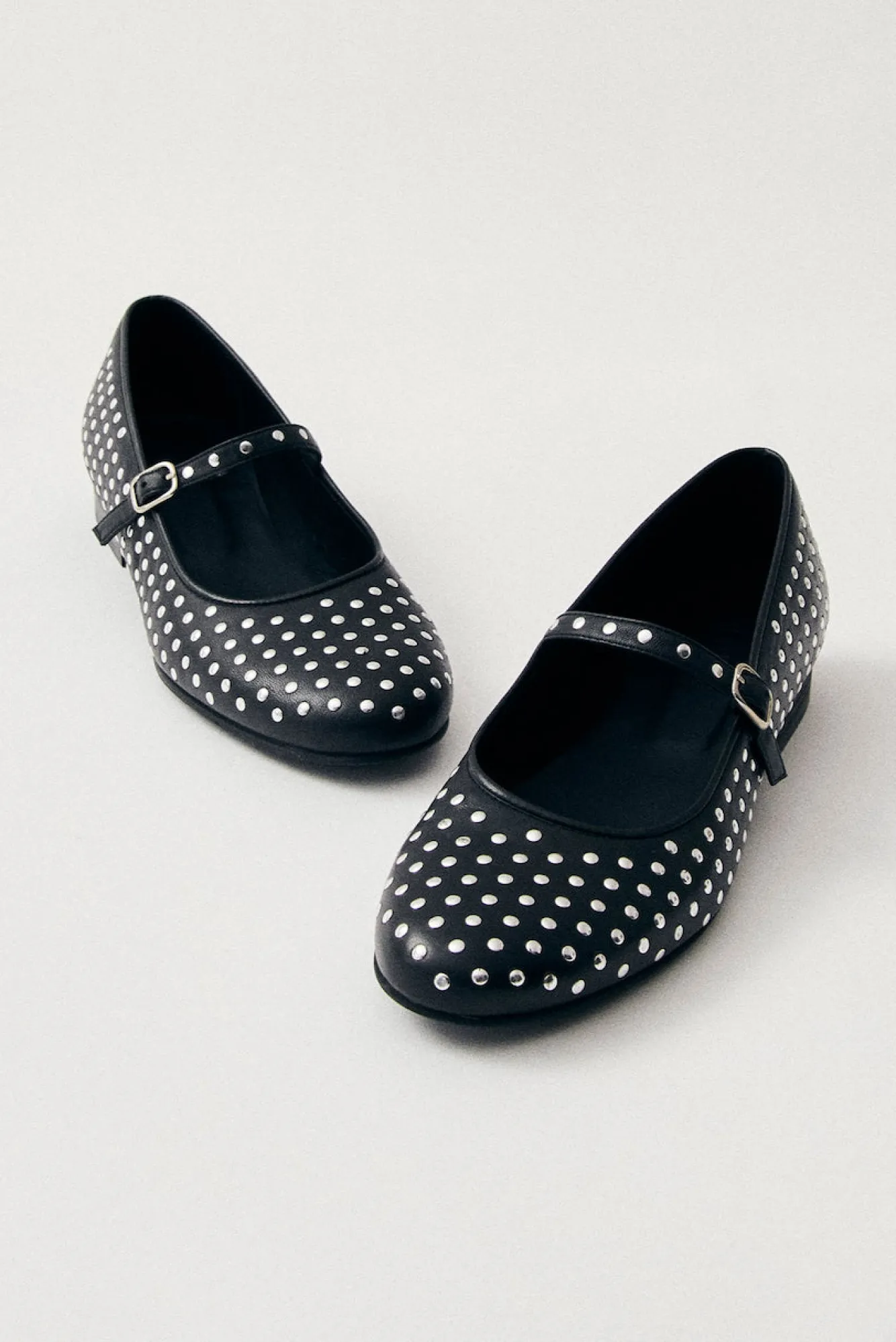 Amour Vert Alohas Lucien Leather Ballet Flats- Shoes