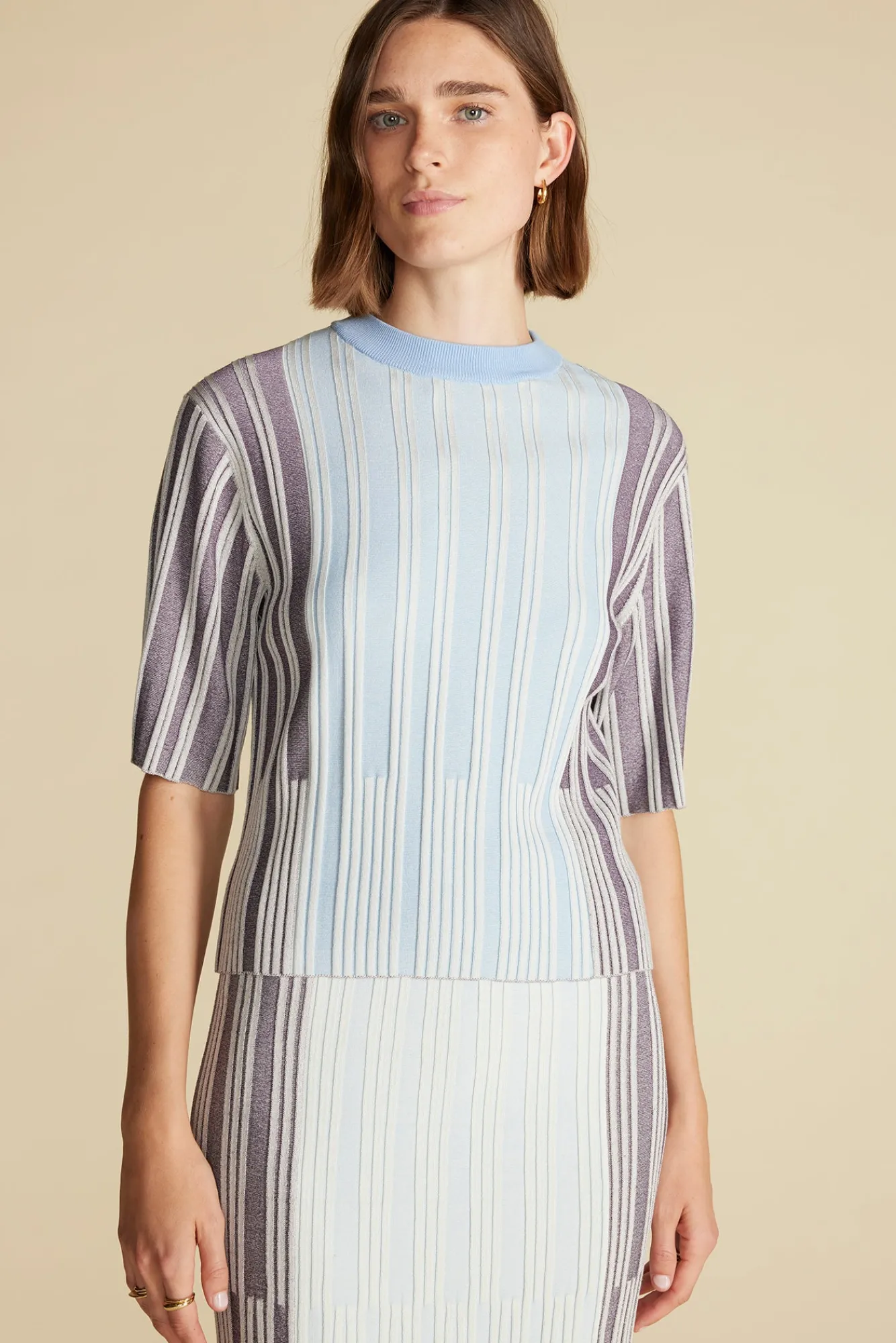 Amour Vert Mirabelle Novelty Top- Tops|Clearance