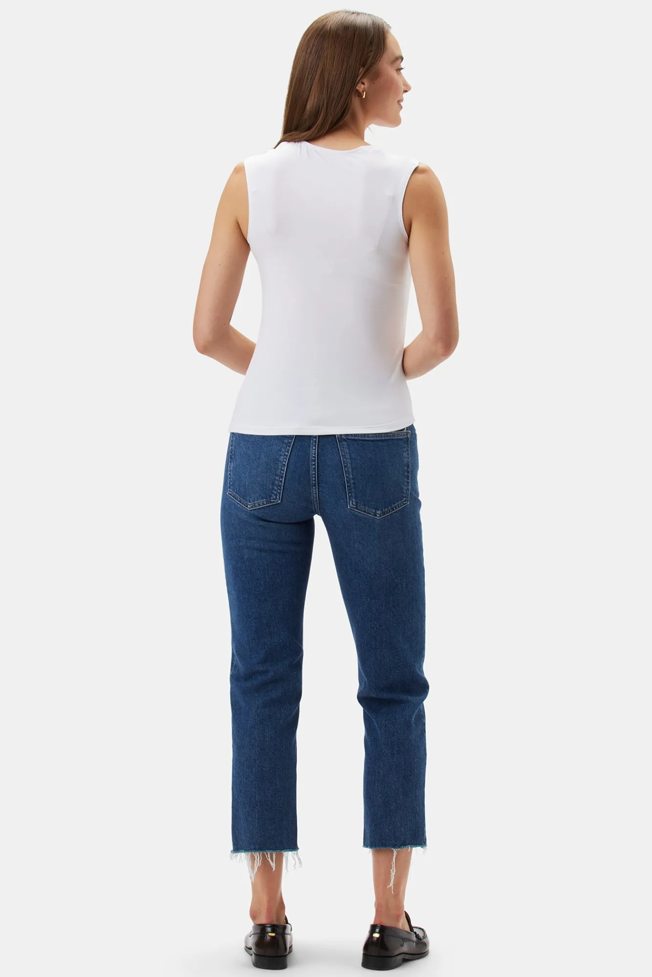 Amour Vert Monique Modal Tank- Tops|Clearance