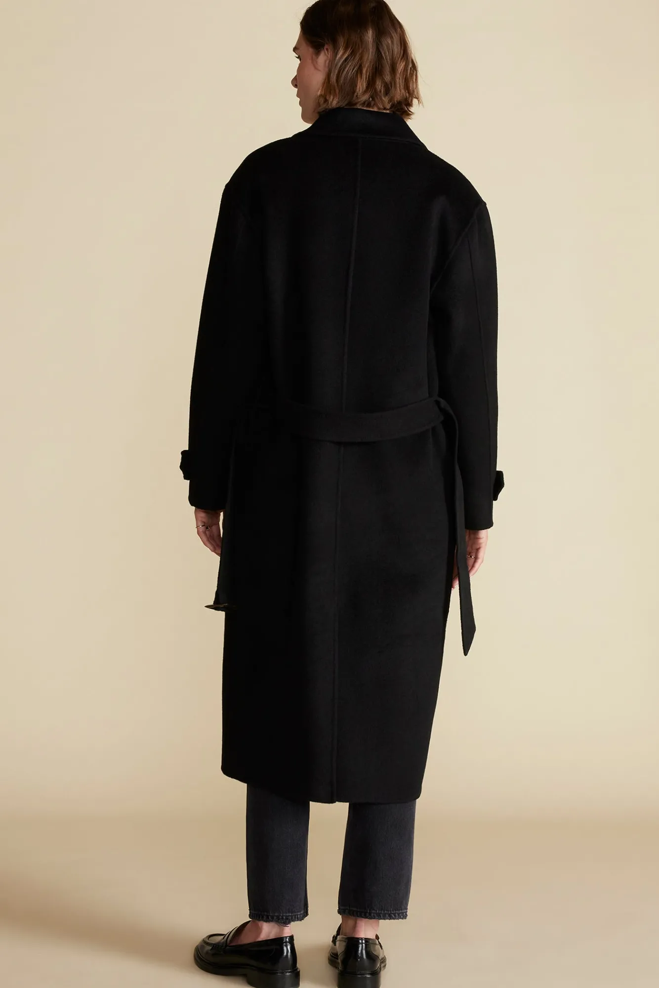 Amour Vert Lya Felted Wool Coat- Jackets & Outerwear