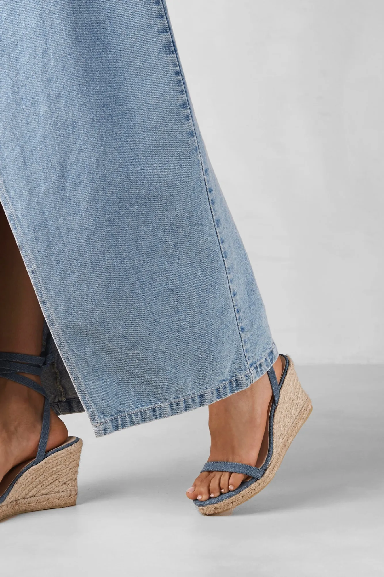 Amour Vert Alohas Willa Leather Espadrille- Shoes