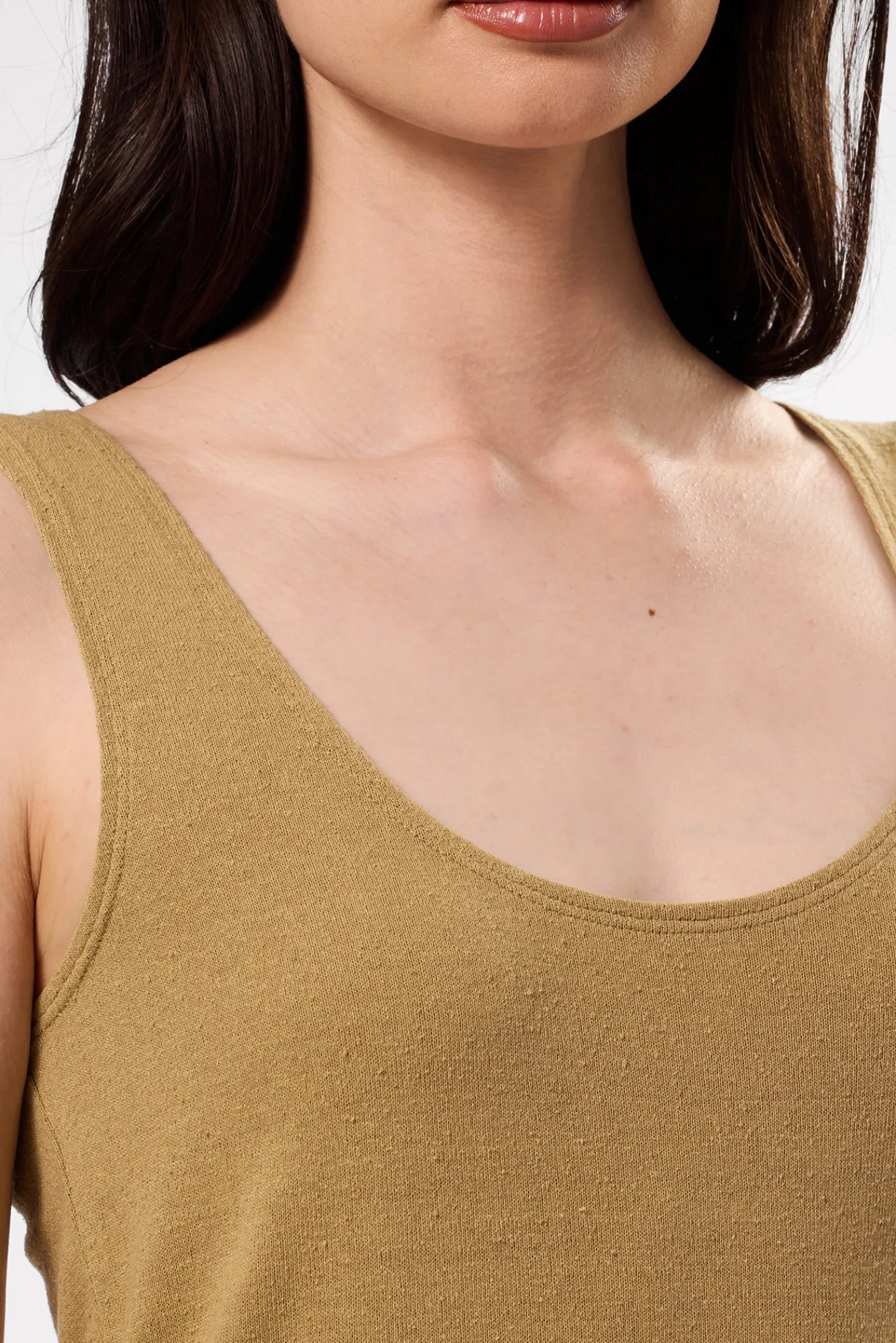 Amour Vert Clarisse Silk Knit Tank- Tops|Clearance