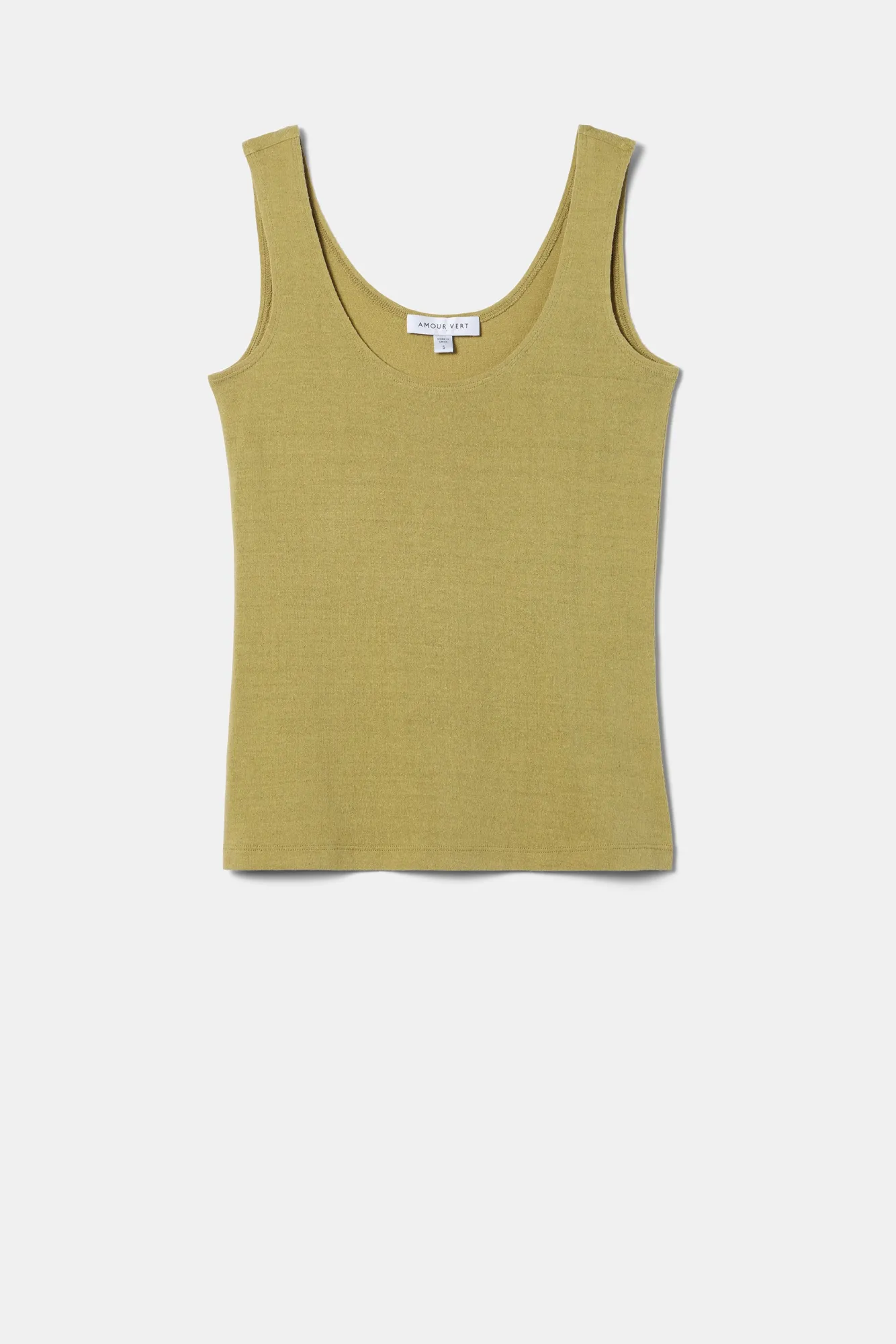 Amour Vert Clarisse Silk Knit Tank- Tops|Clearance