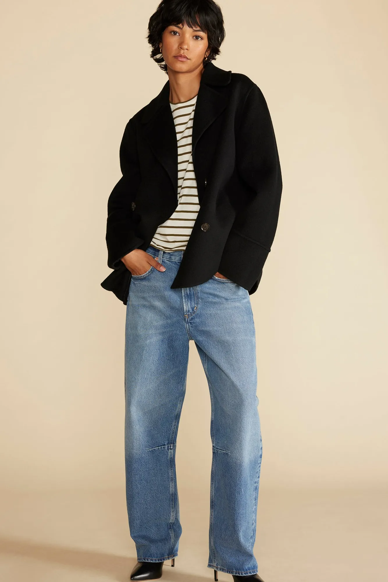 Amour Vert Berkeley Long Sleeve Tee- Tops|Tees