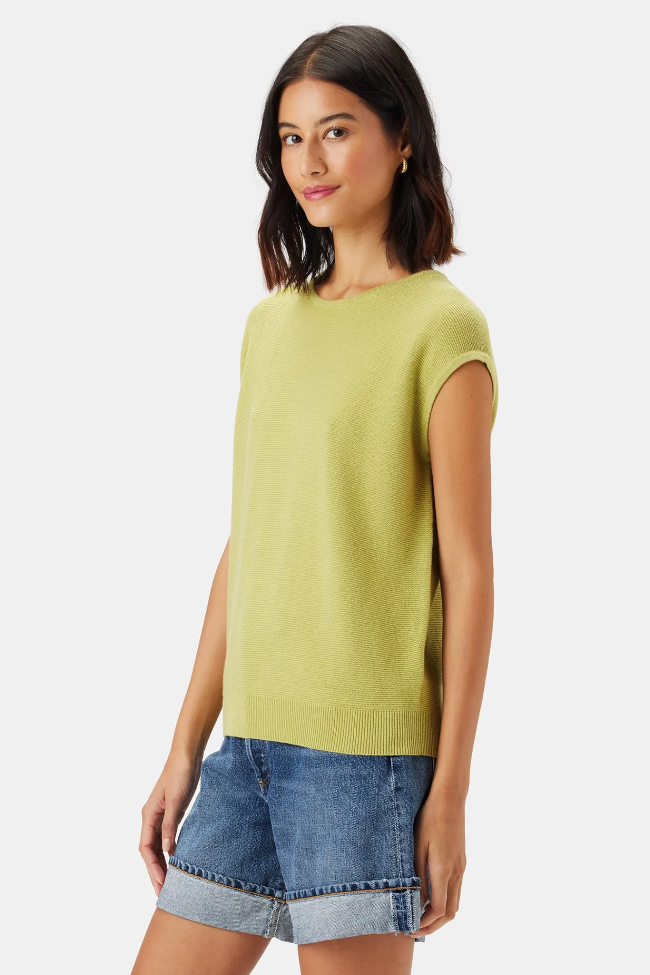 Amour Vert Beline Knit Top- Tops|Clearance