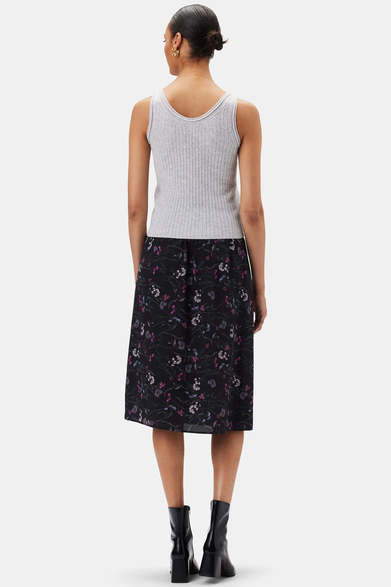 Amour Vert Nora Cashmere Tank- Tops|Clearance