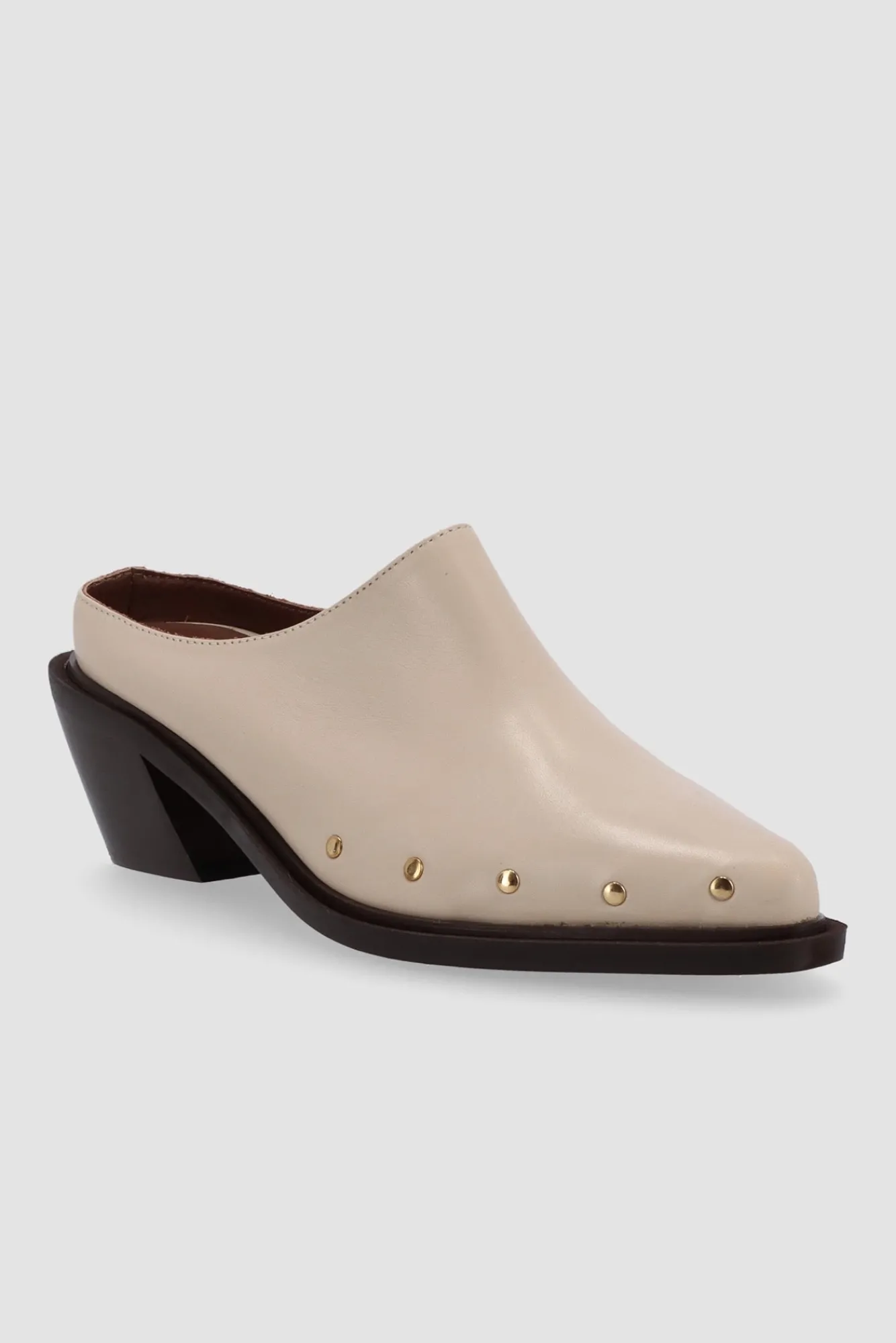 Amour Vert Alohas Lorenzo Leather Mules- Clearance