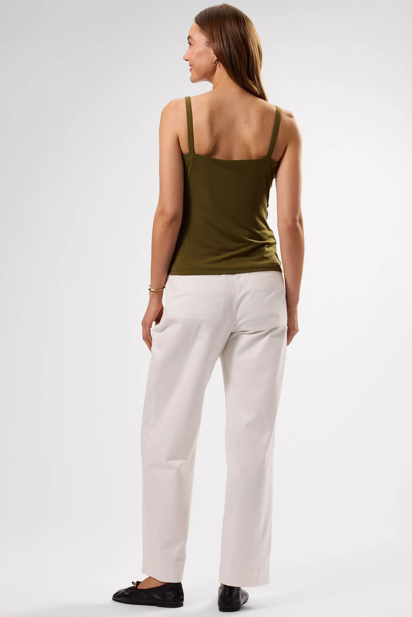 Amour Vert Josie Stretch Knit Tank- Tops|Clearance