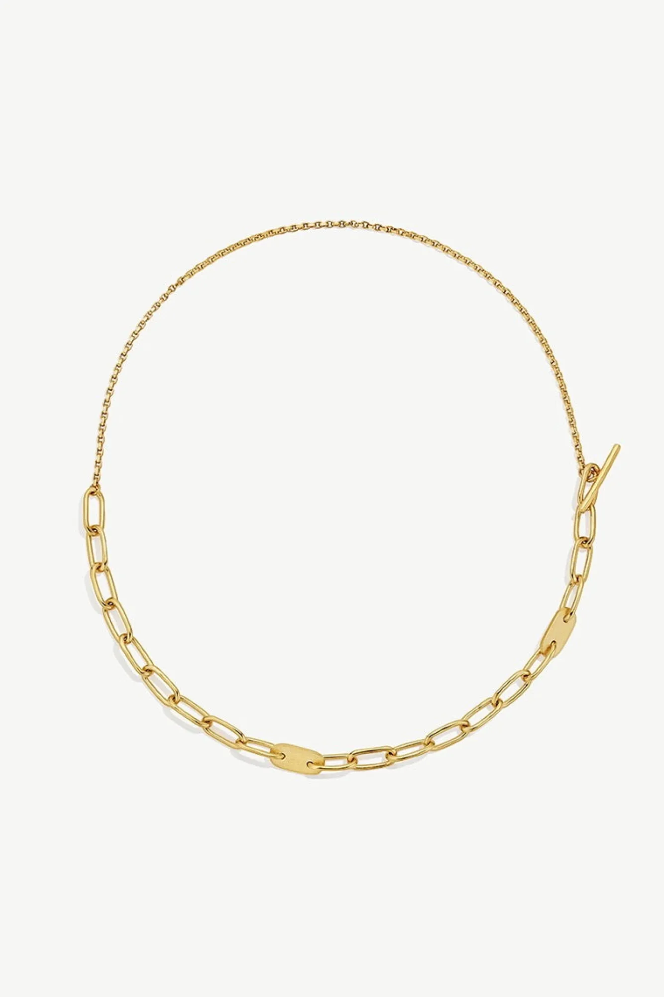 Amour Vert SOKO Delicate Ellipse Collar Necklace- Jewelry