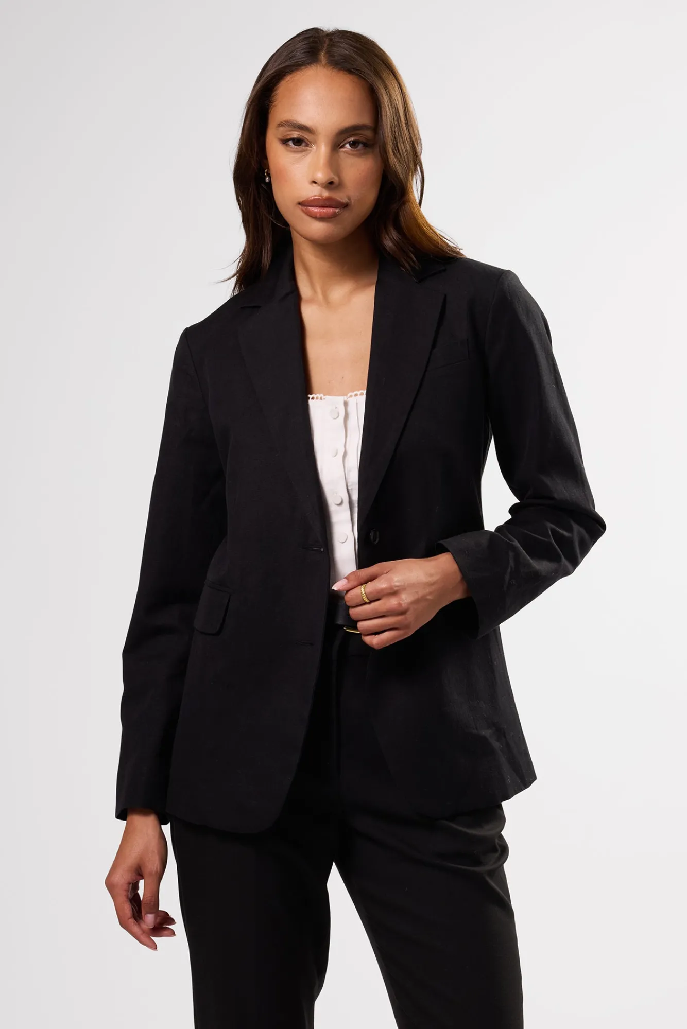 Amour Vert Slim Tobie Summer Blazer- Clearance