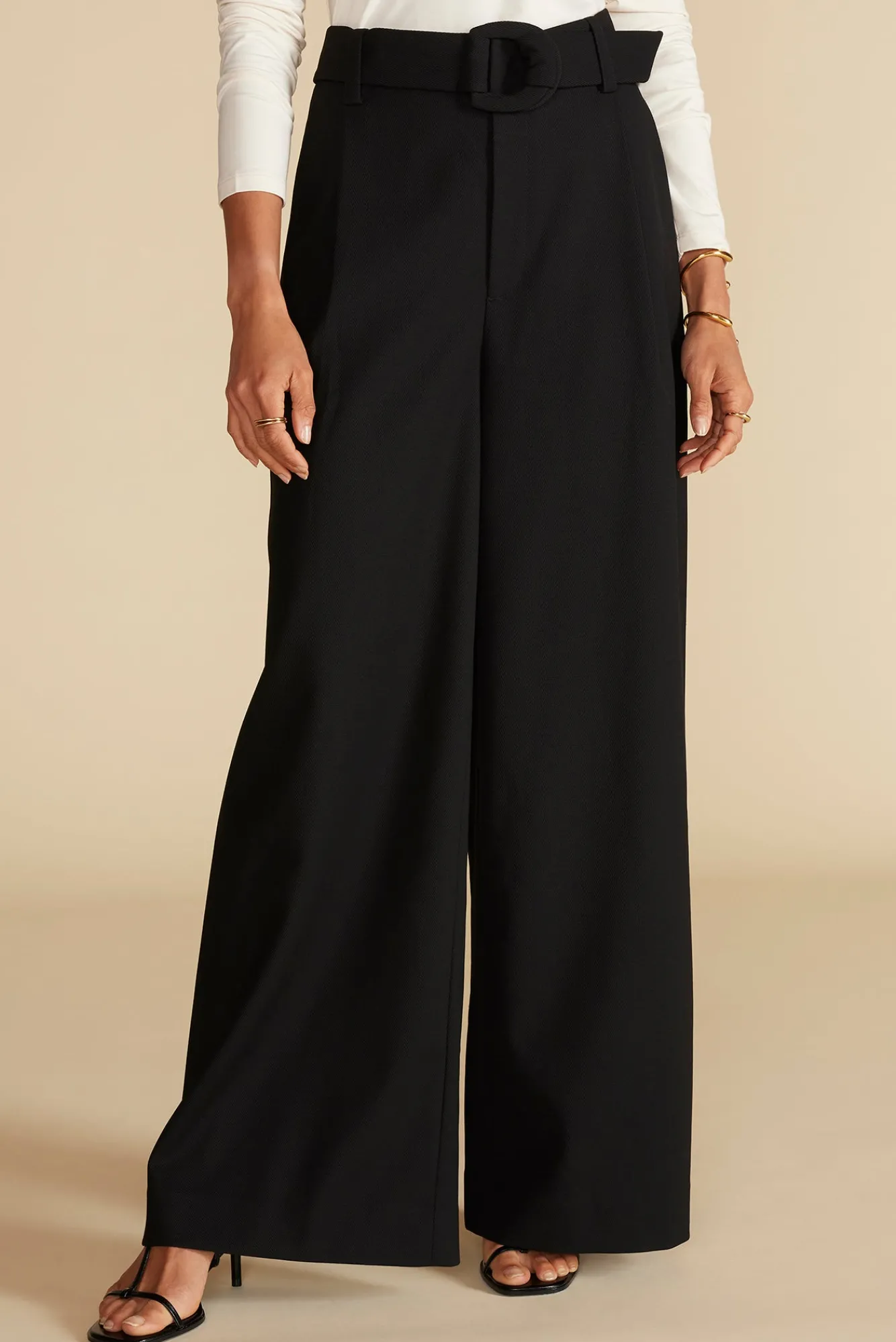 Amour Vert Victoire Wide Leg Pants- Pants|Clearance