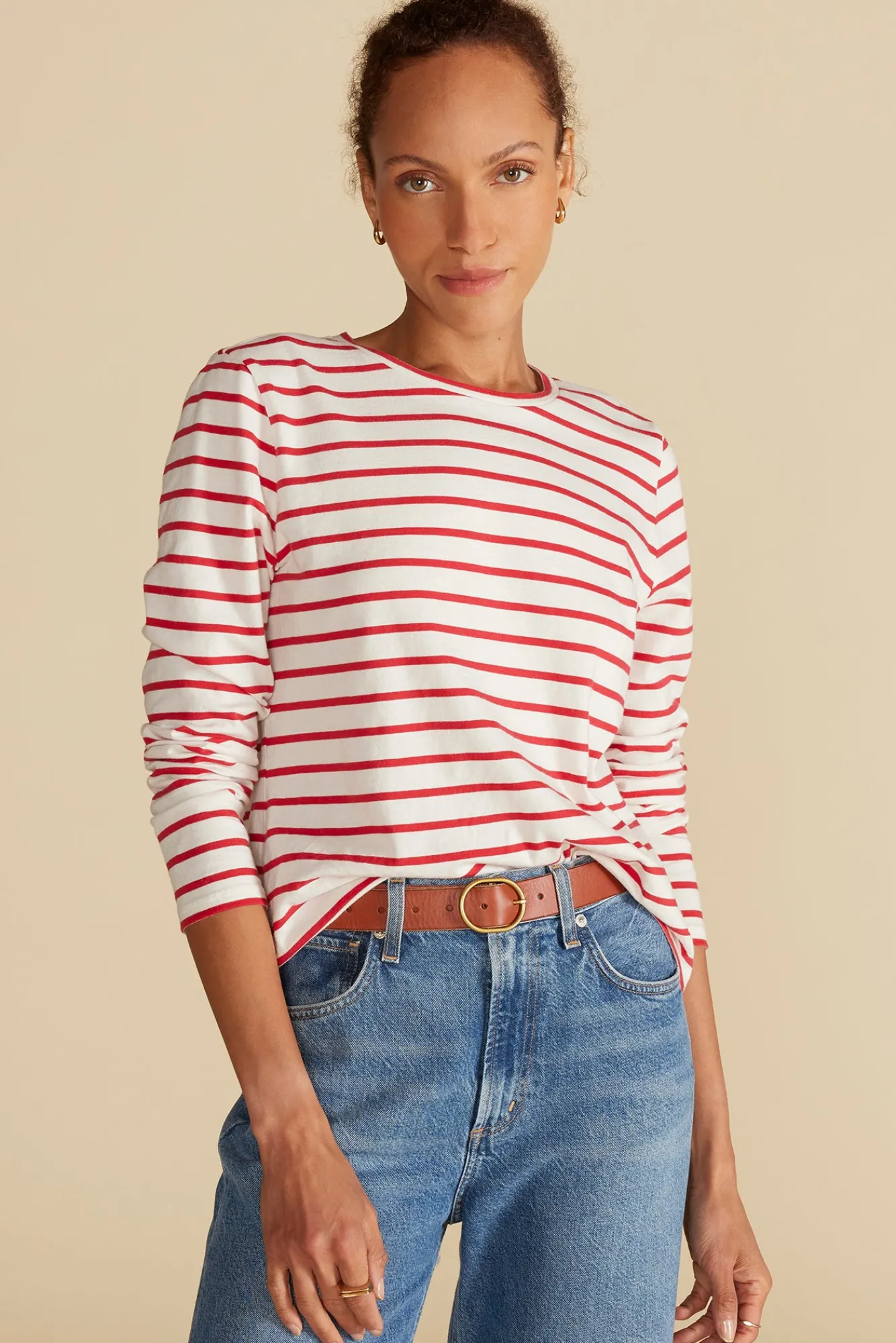 Amour Vert Berkeley Long Sleeve Tee- Tops|Tees