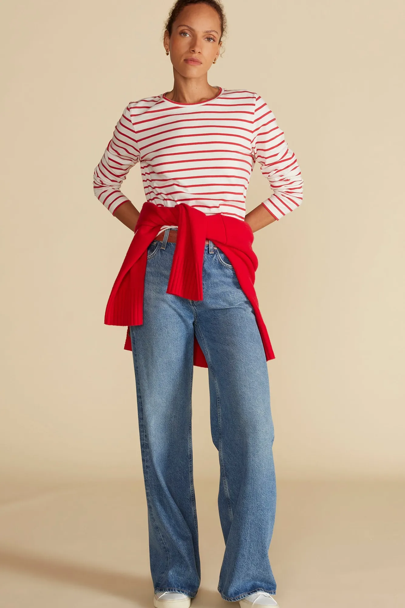 Amour Vert Berkeley Long Sleeve Tee- Tops|Tees