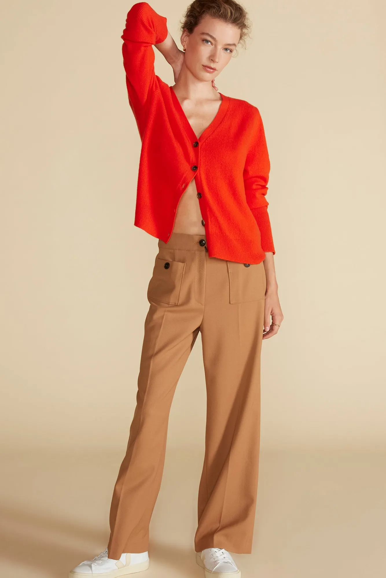 Amour Vert Alete Patch Pocket Pant- Pants|Clearance