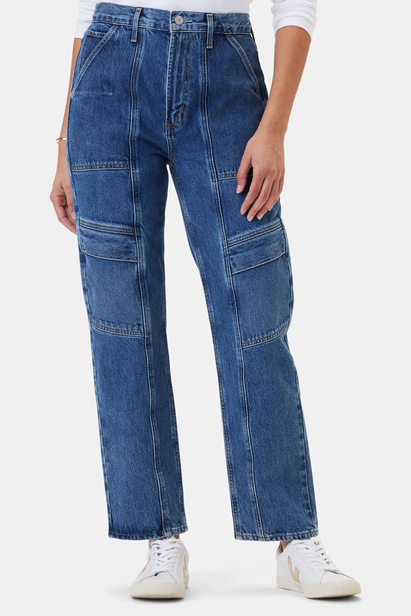 Amour Vert AGOLDE Cooper Cargo Jean- Denim|Clearance