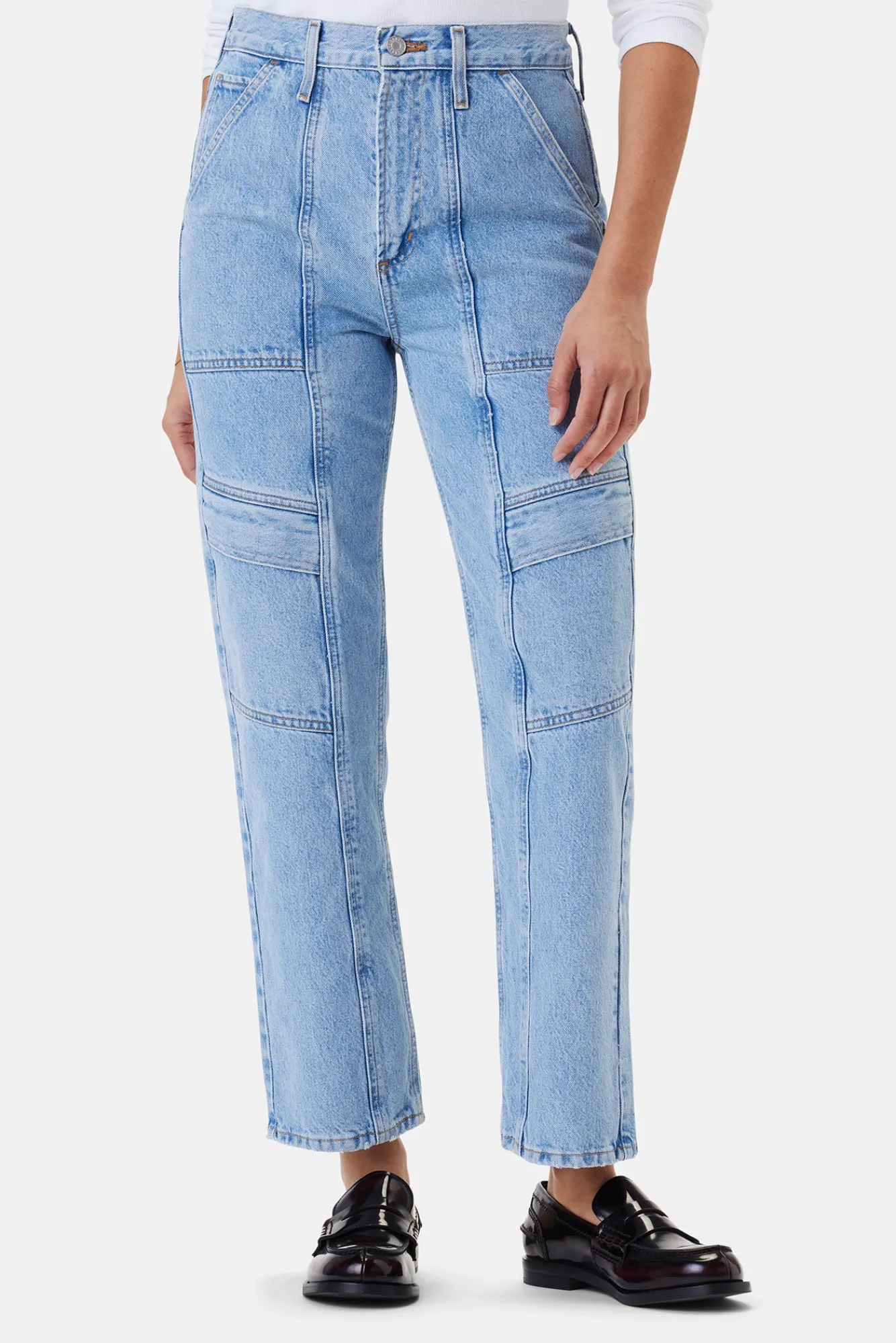 Amour Vert AGOLDE Cooper Cargo Jean- Denim|Clearance