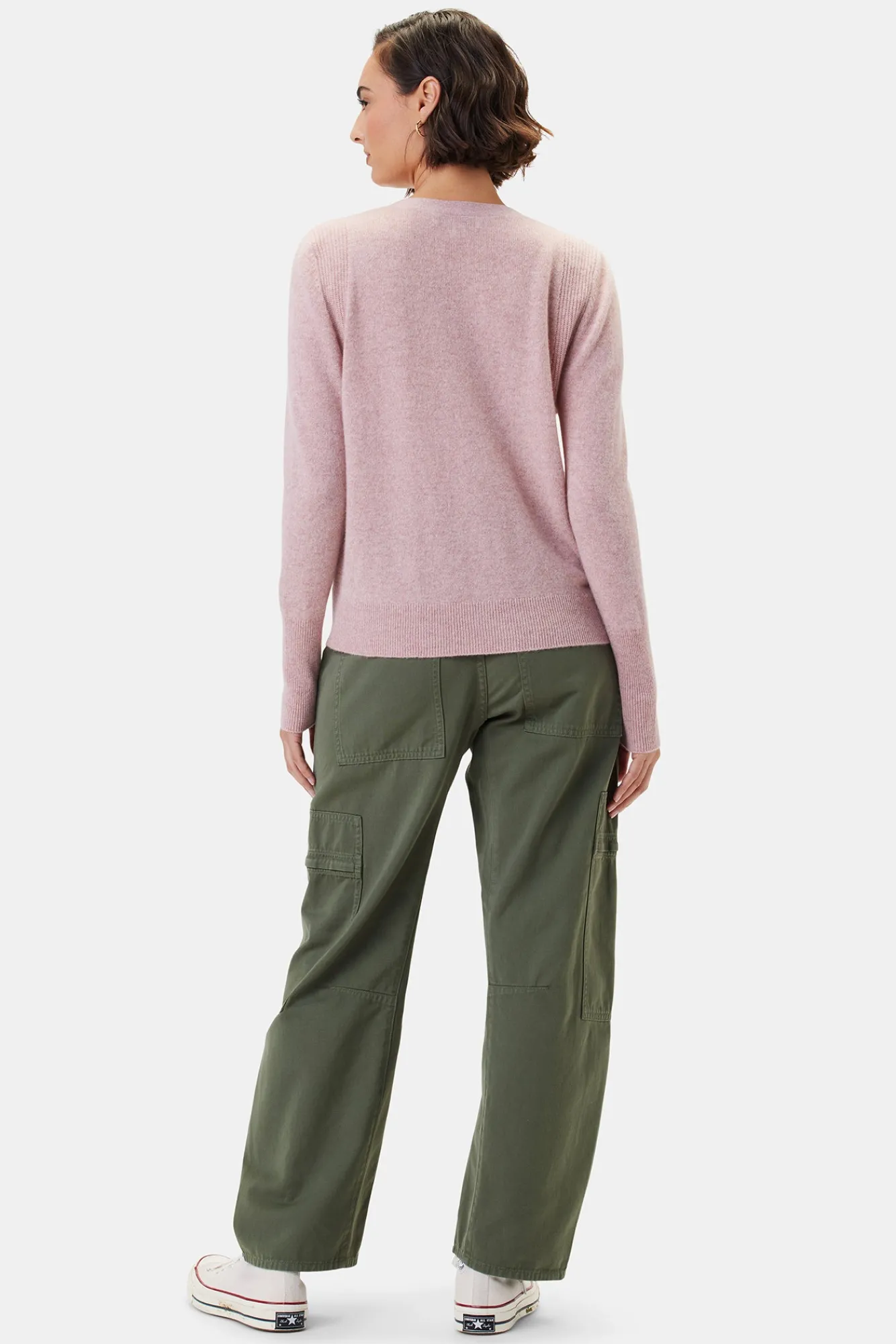 Amour Vert Mason Cashmere Cardigan- Sweaters & Cardigans