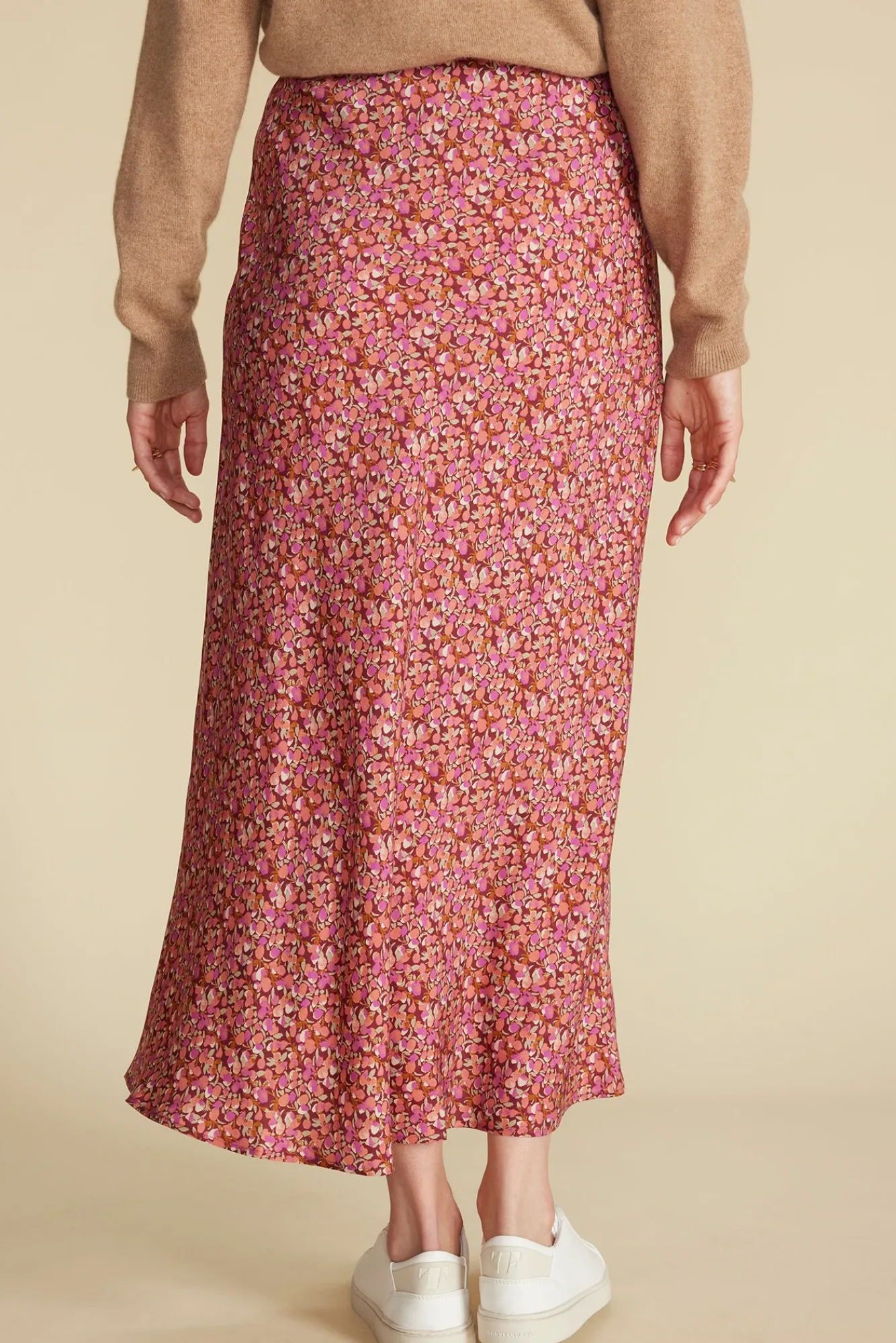 Amour Vert Eve Cupro Slip Skirt- Skirts