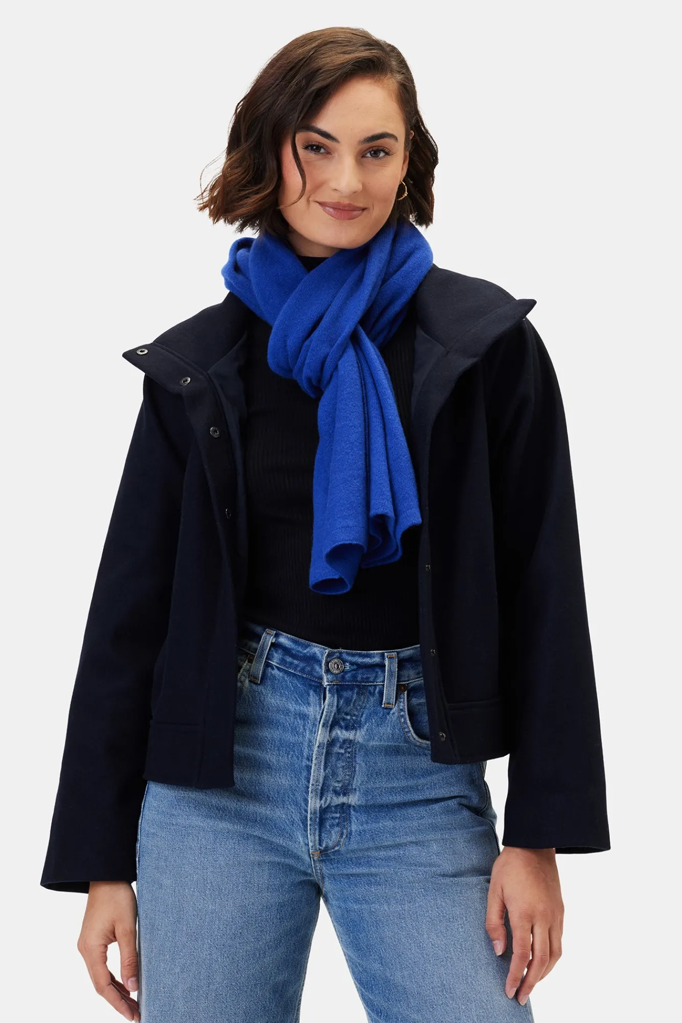 Amour Vert Jolie Cashmere Scarf- Scarves|Clearance