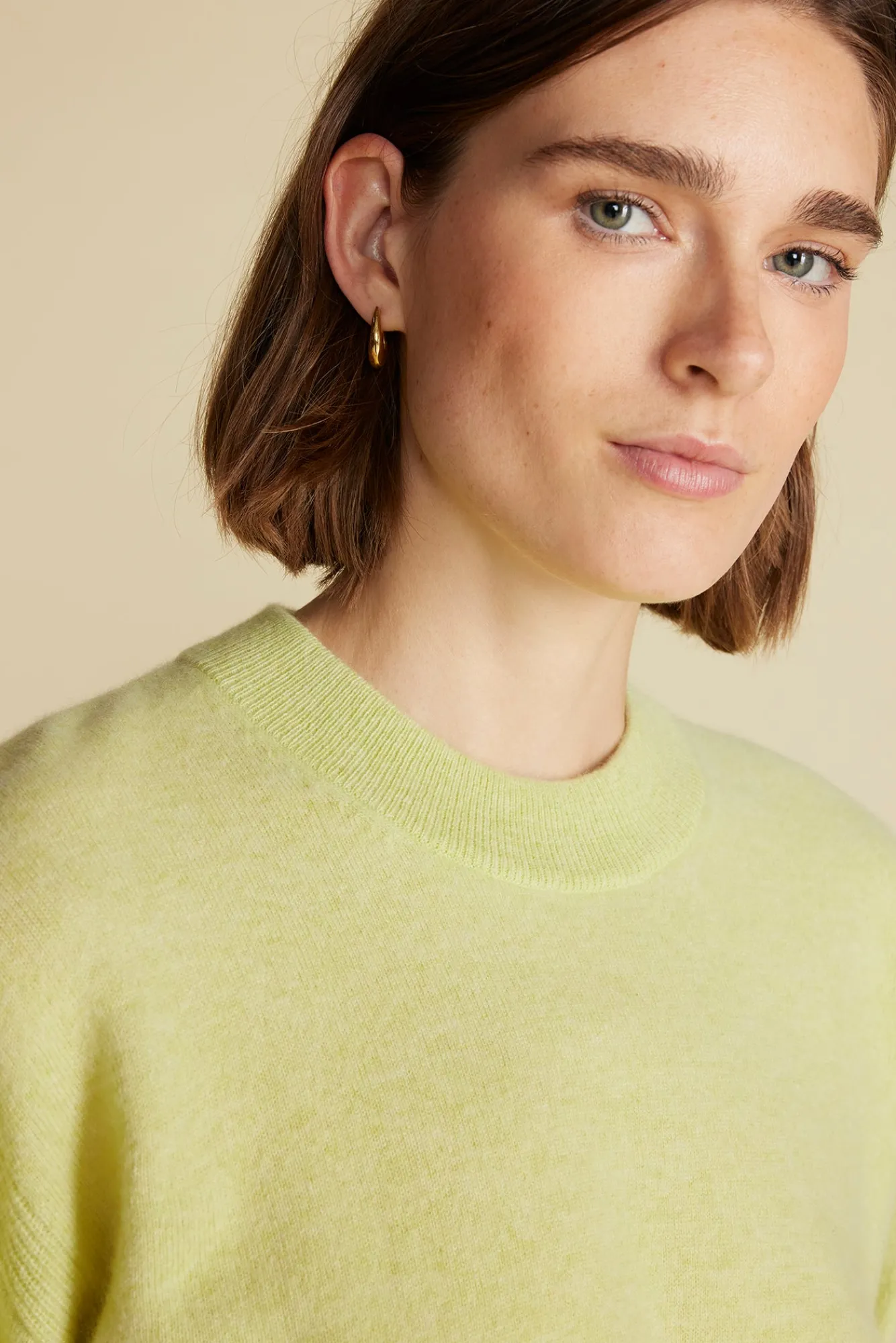 Amour Vert Pearl Cashmere Sweater- Sweaters & Cardigans