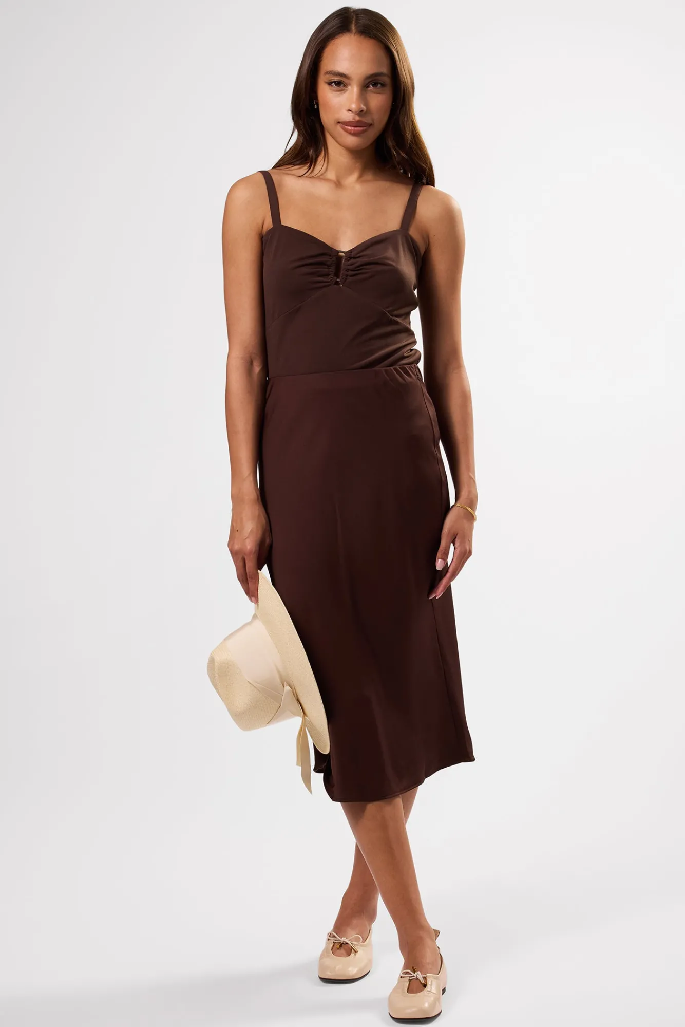 Amour Vert Josie Stretch Knit Tank- Tops|Clearance