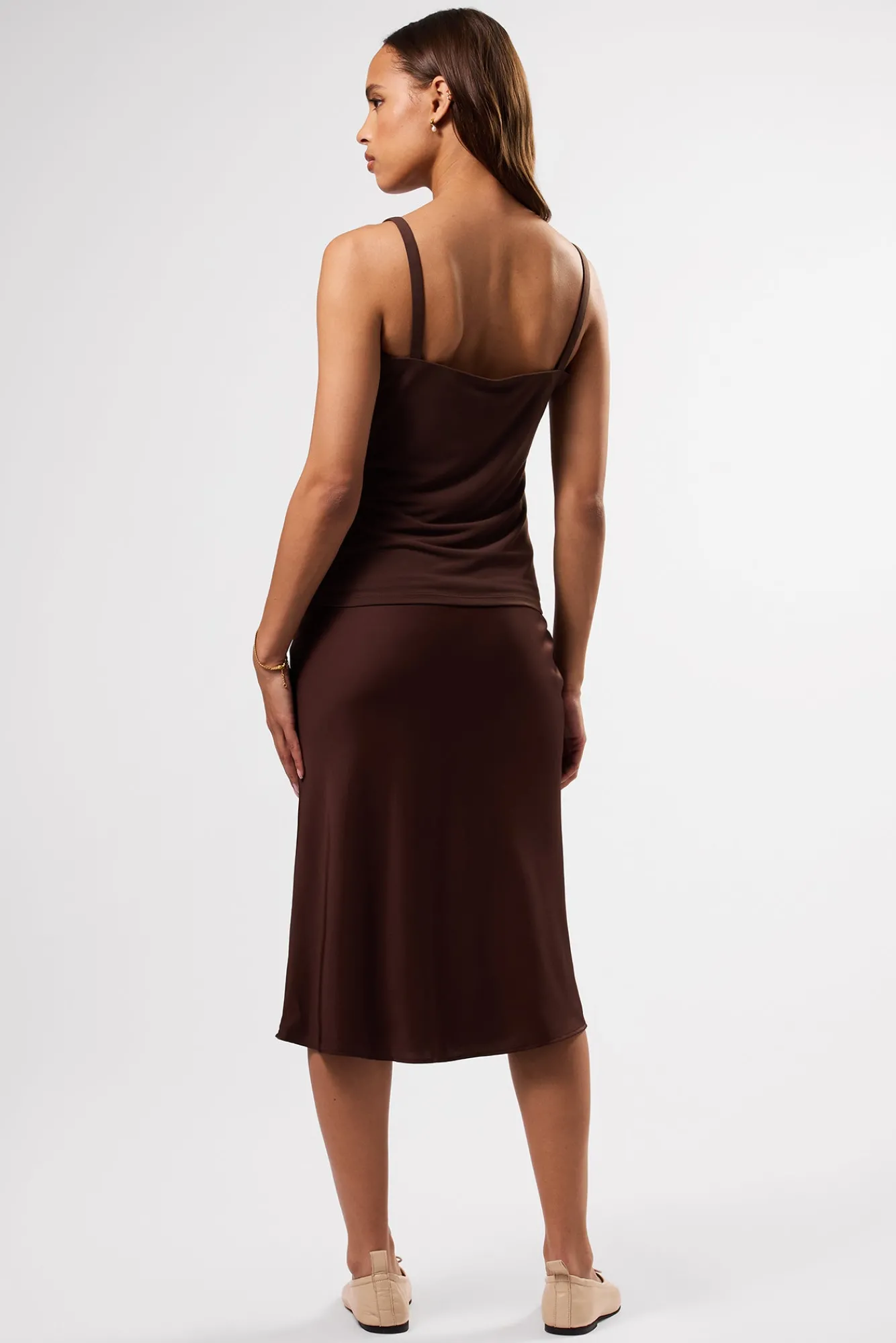 Amour Vert Josie Stretch Knit Tank- Tops|Clearance