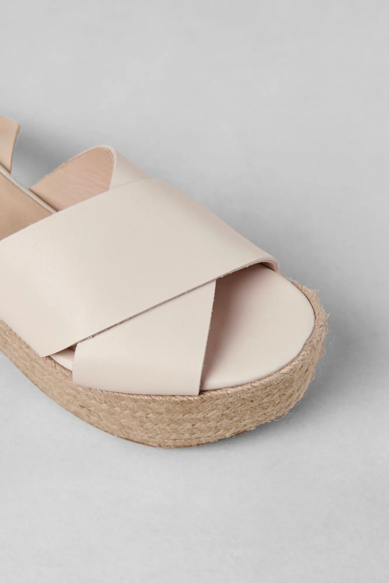 Amour Vert Alohas Lyla Leather Espadrille- Shoes