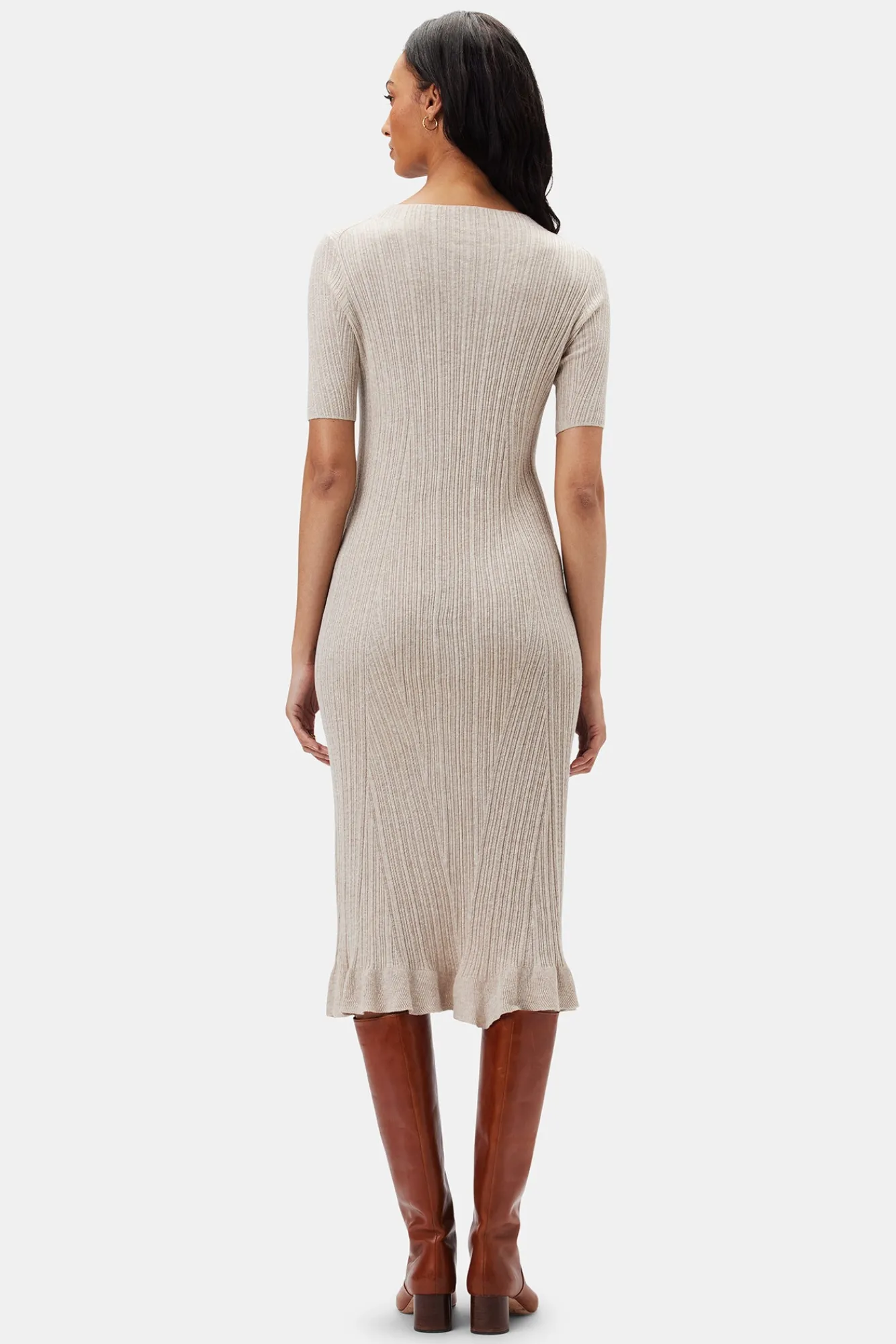 Amour Vert Claire Sweater Dress- Dresses|Clearance