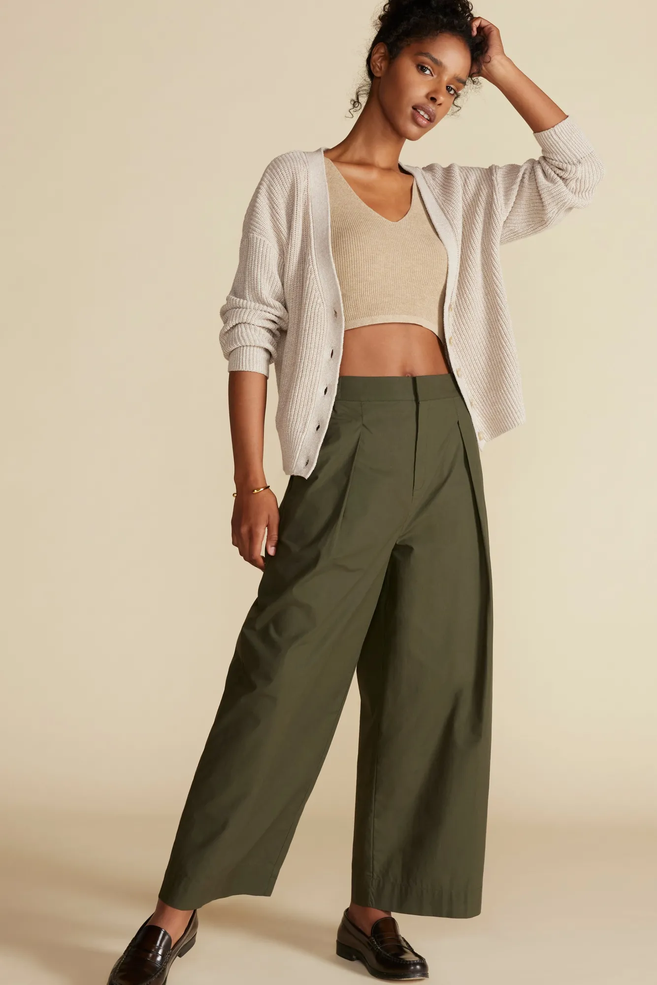 Amour Vert Palmer Cardigan Sweater- Sweaters & Cardigans|Clearance