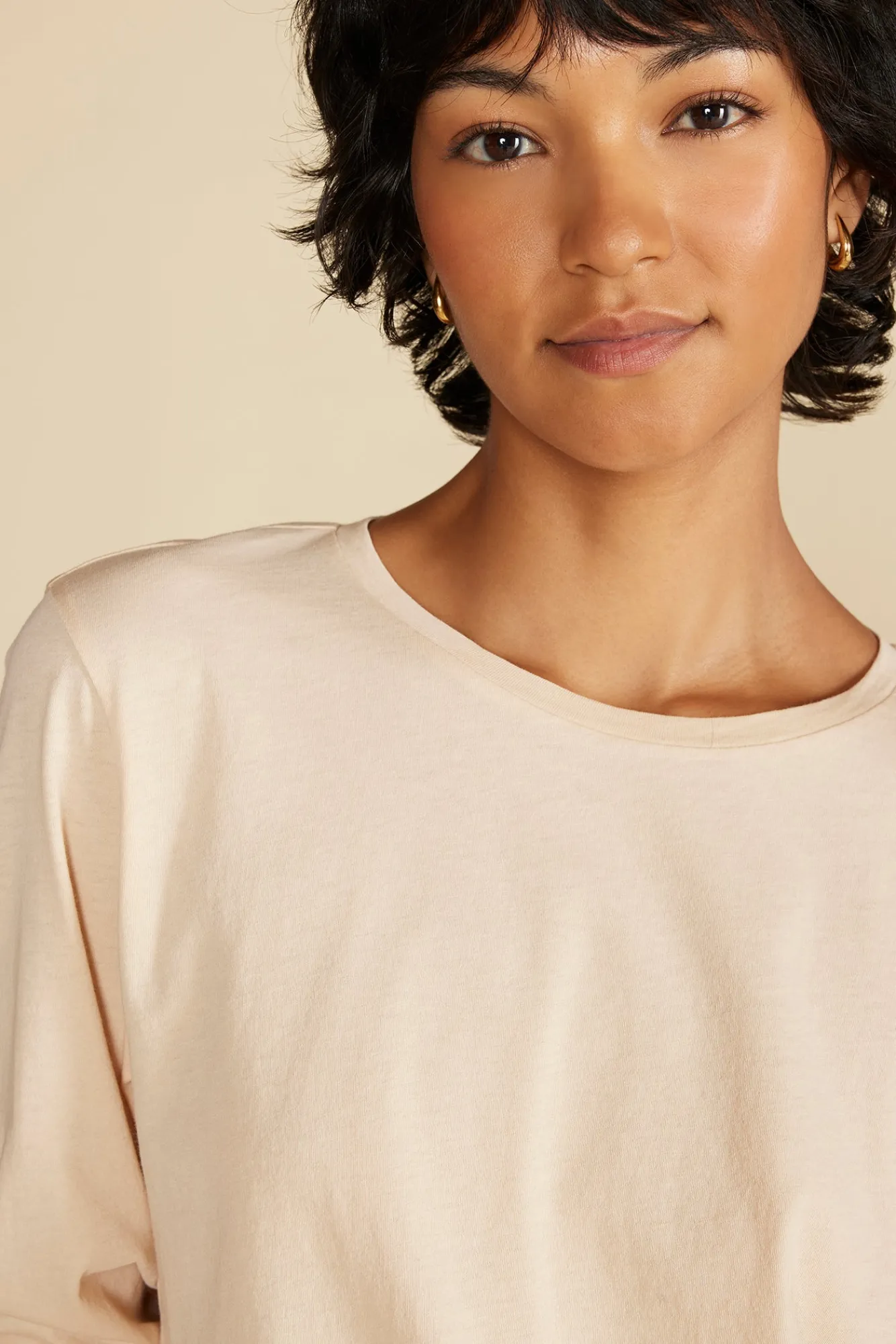 Amour Vert Berkeley Long Sleeve Tee- Tops|Tees