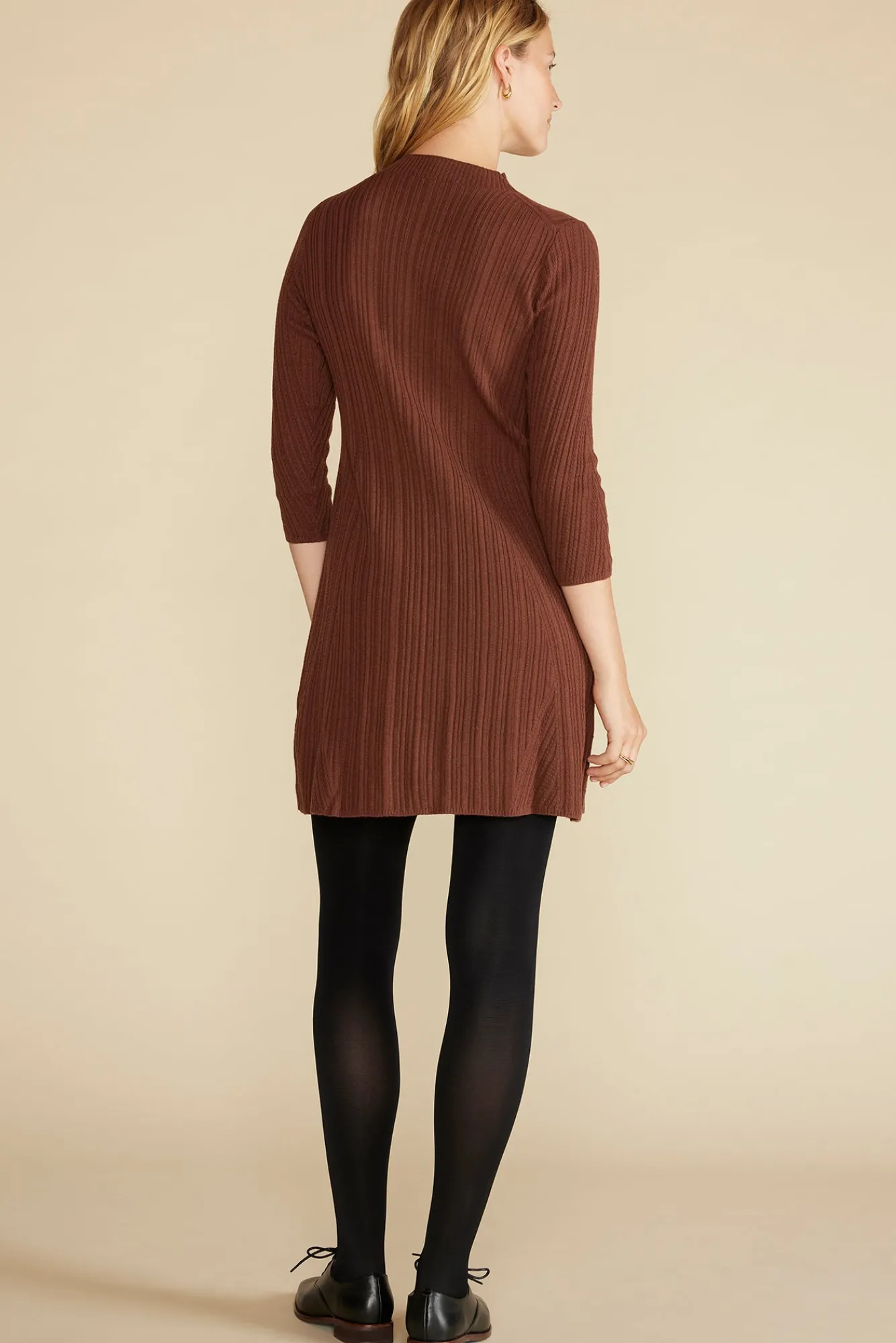 Amour Vert Sidony Mini Sweater Dress- Dresses|Clearance