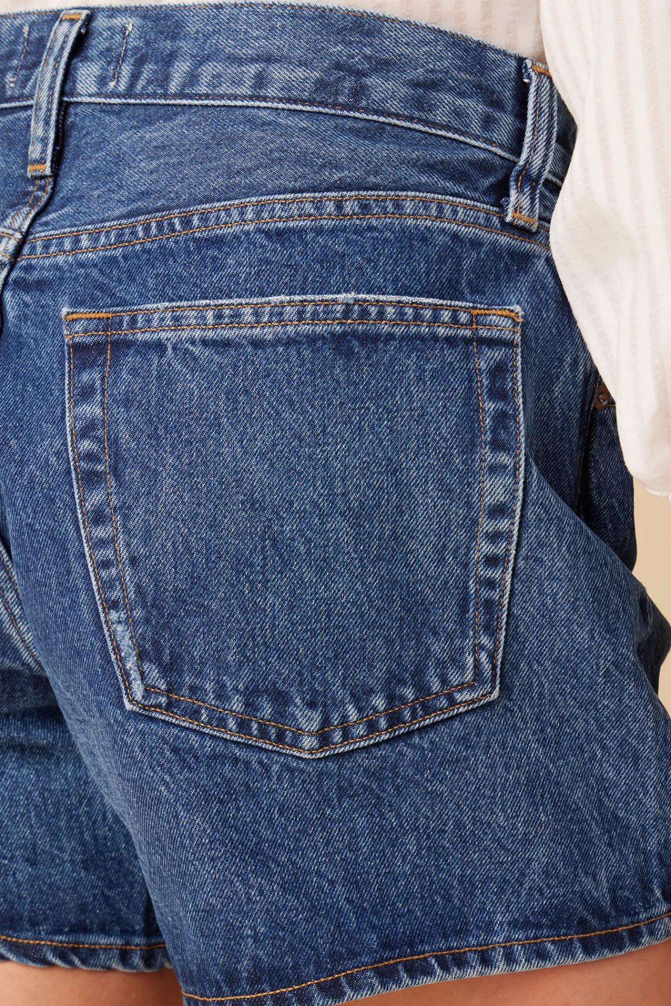 Amour Vert AGOLDE Parker Long Denim Short- Clearance