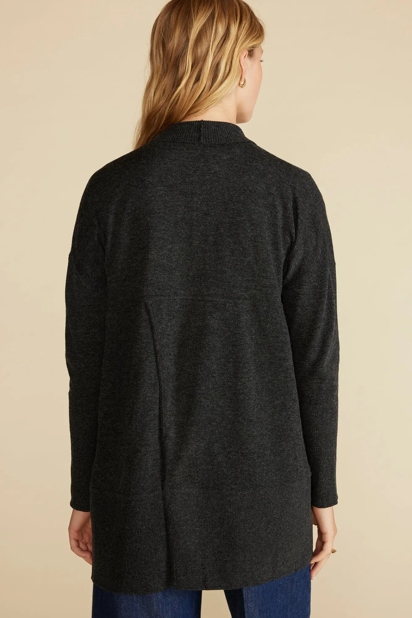 Amour Vert Bailey Wool Sweater Coat- Sweaters & Cardigans|Clearance