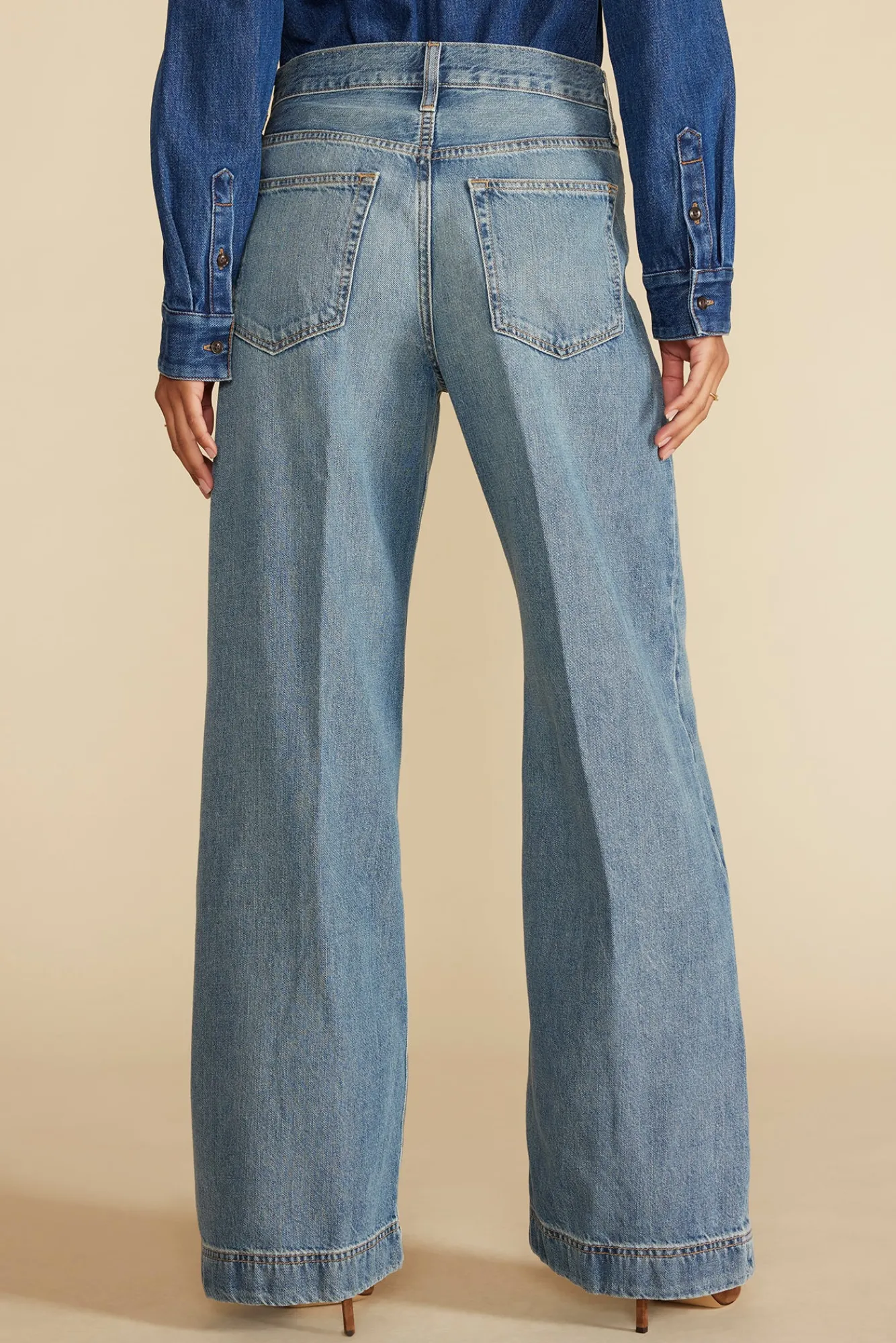 Amour Vert ETICA Devon Wide Leg Jean- Pants|Denim
