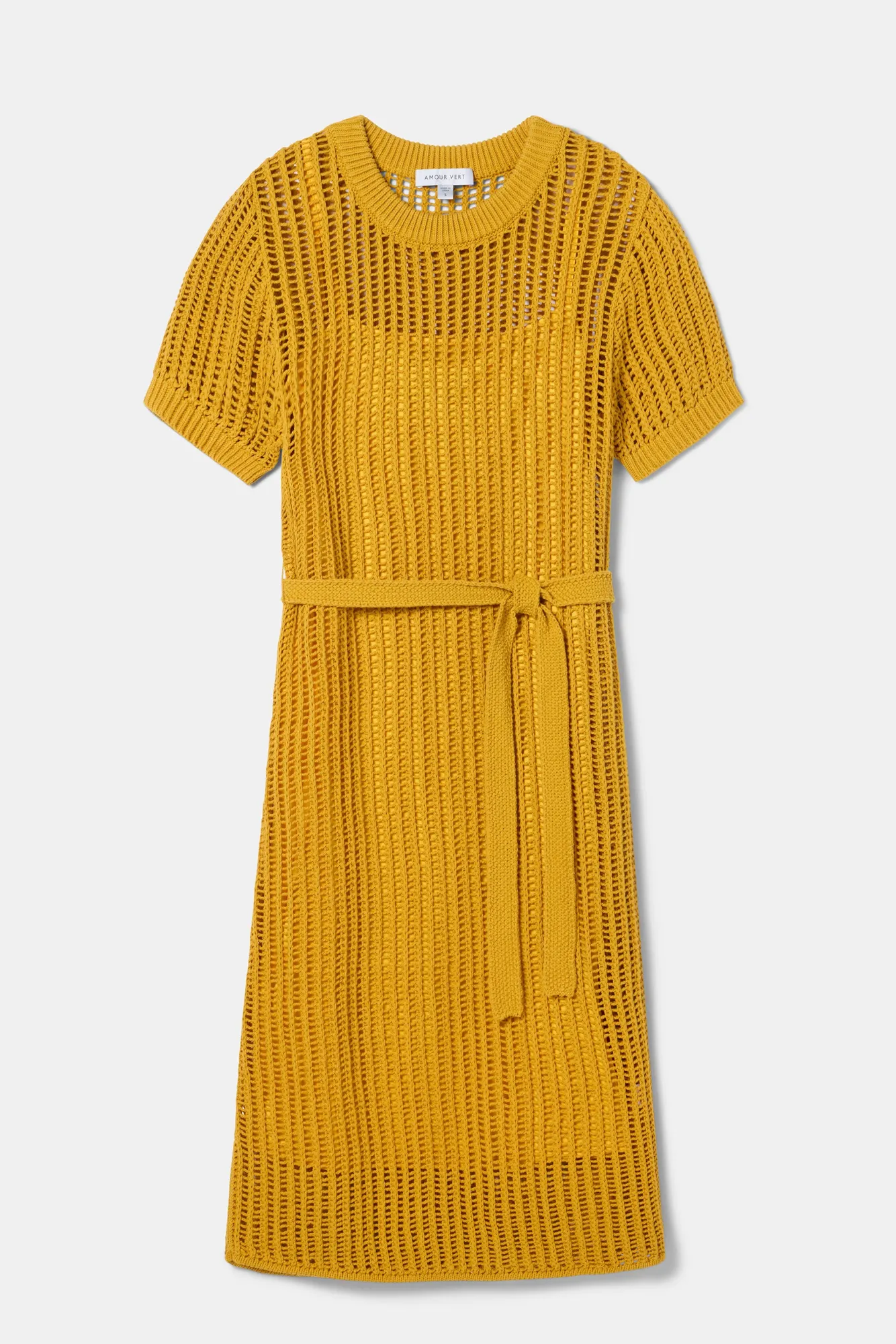 Amour Vert Crochet T Shirt Dress- Dresses|Clearance