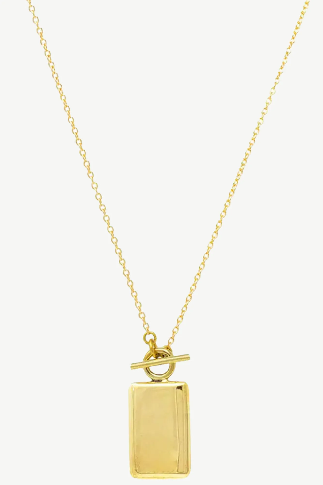 Amour Vert SOKO Rectangular Medallion Necklace- Jewelry