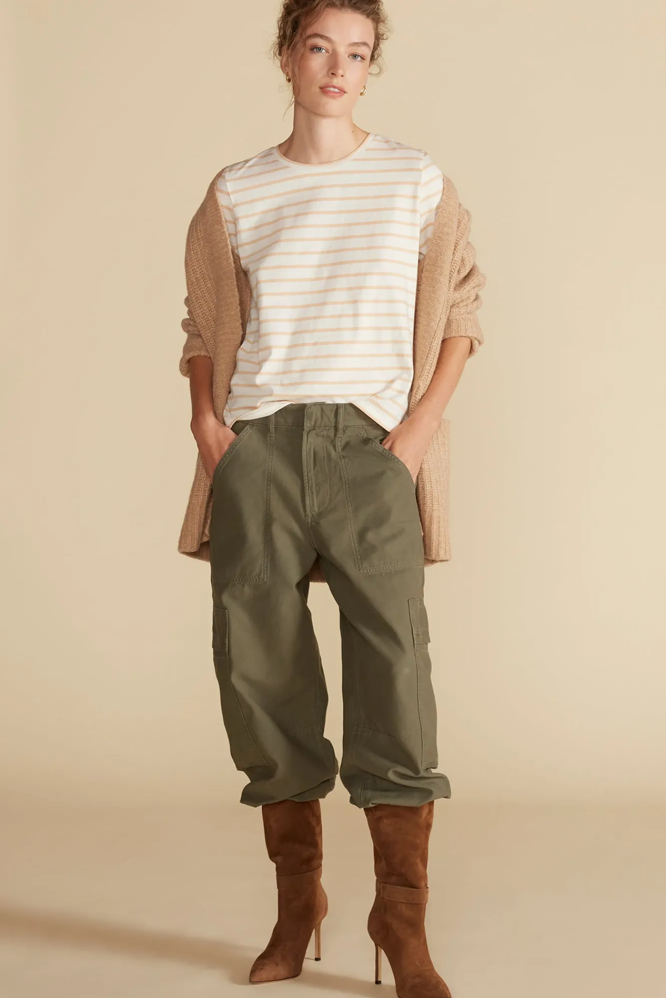 Amour Vert Berkeley Long Sleeve Tee- Tops|Tees